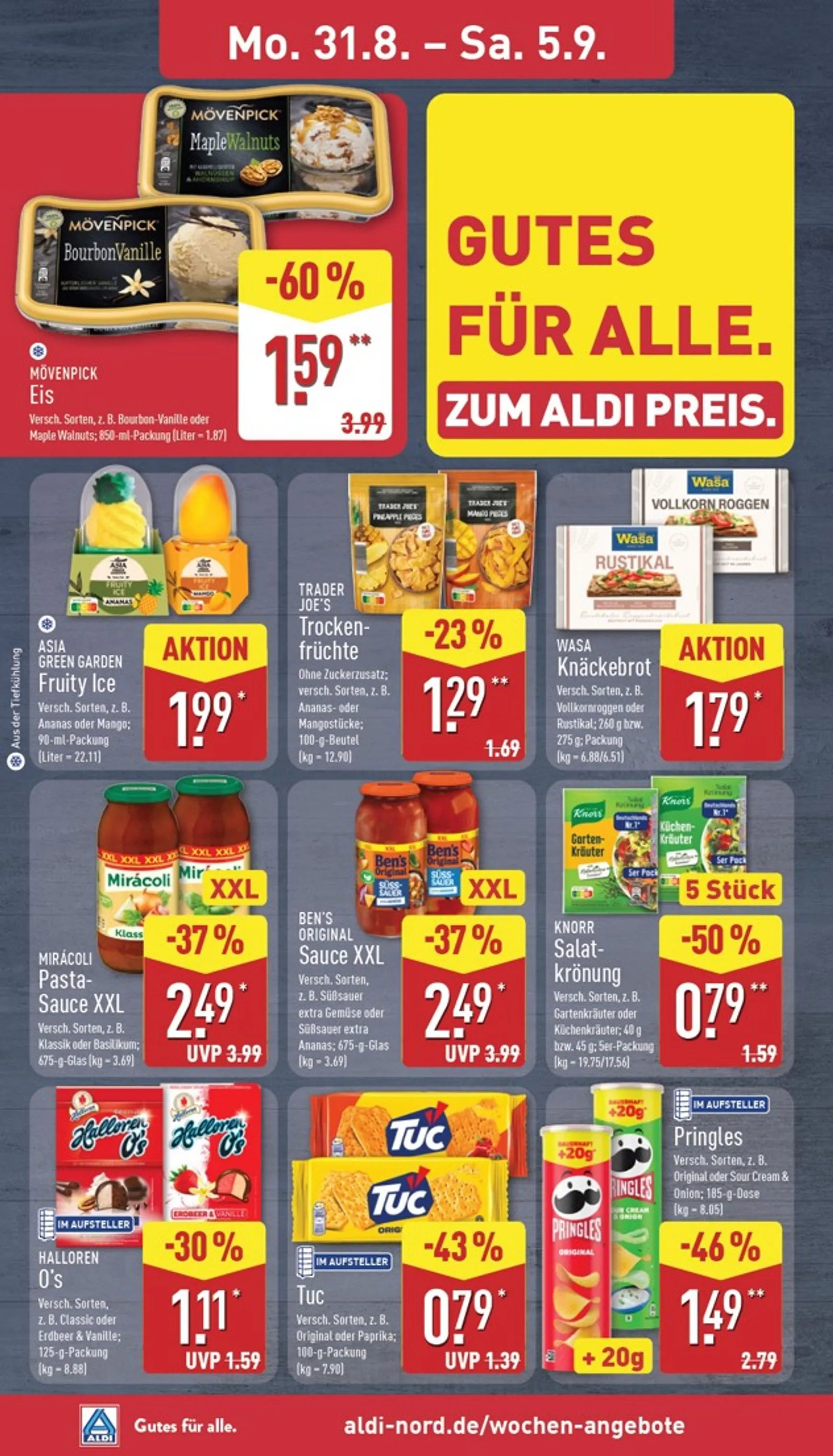 ALDI NORD Prospekt nächste Woche – von Montag 31.08.2026 bis Samstag 05.09.2026 von 31. August bis 5. September 2026 - Prospekt seite 8