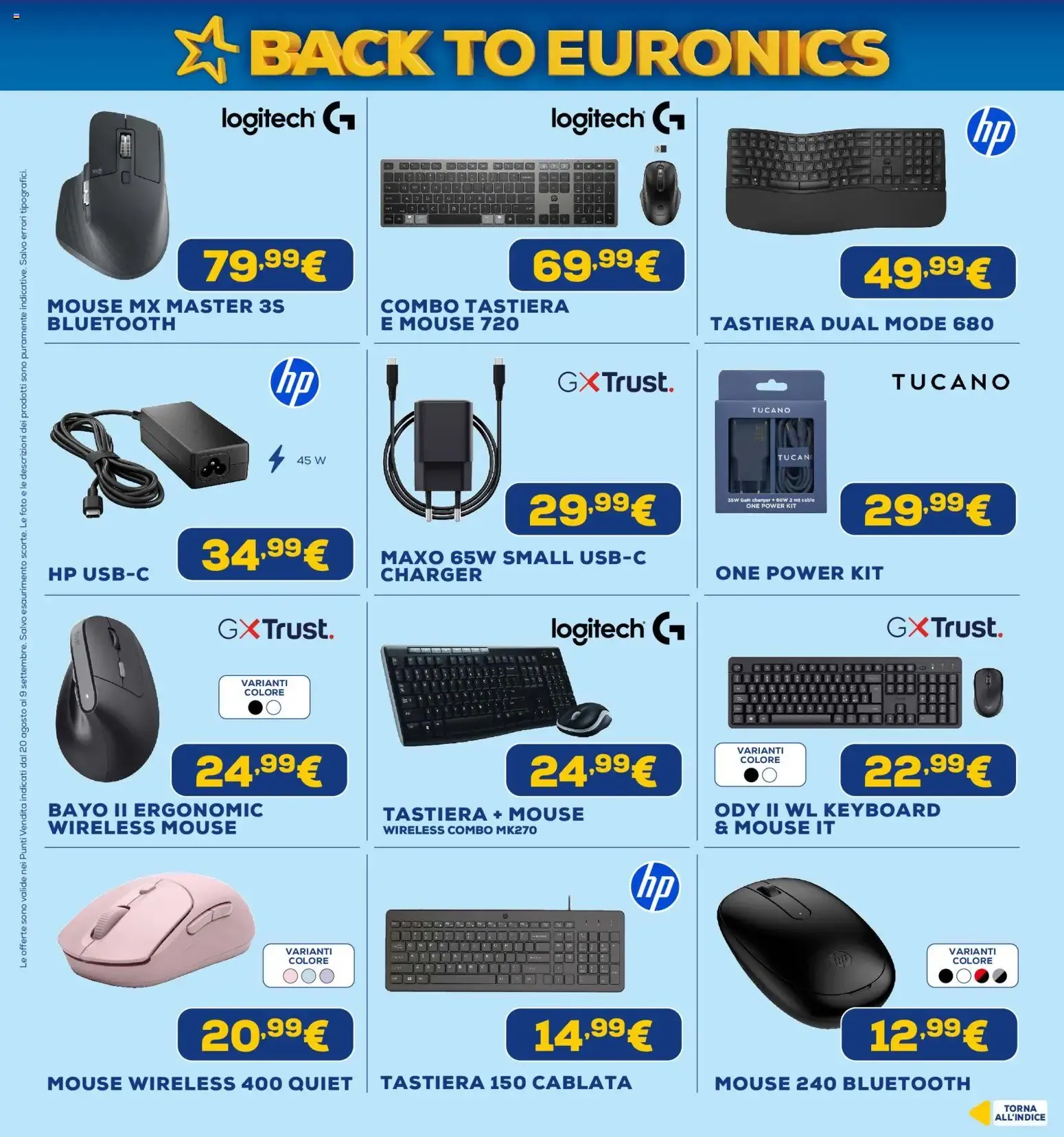 Nuovo Euronics volantino Back to Euronics dal 20/08/2026 > offerte anteprima 🛍️ da 20 agosto a 9 settembre di 2026 - Pagina del volantino 2