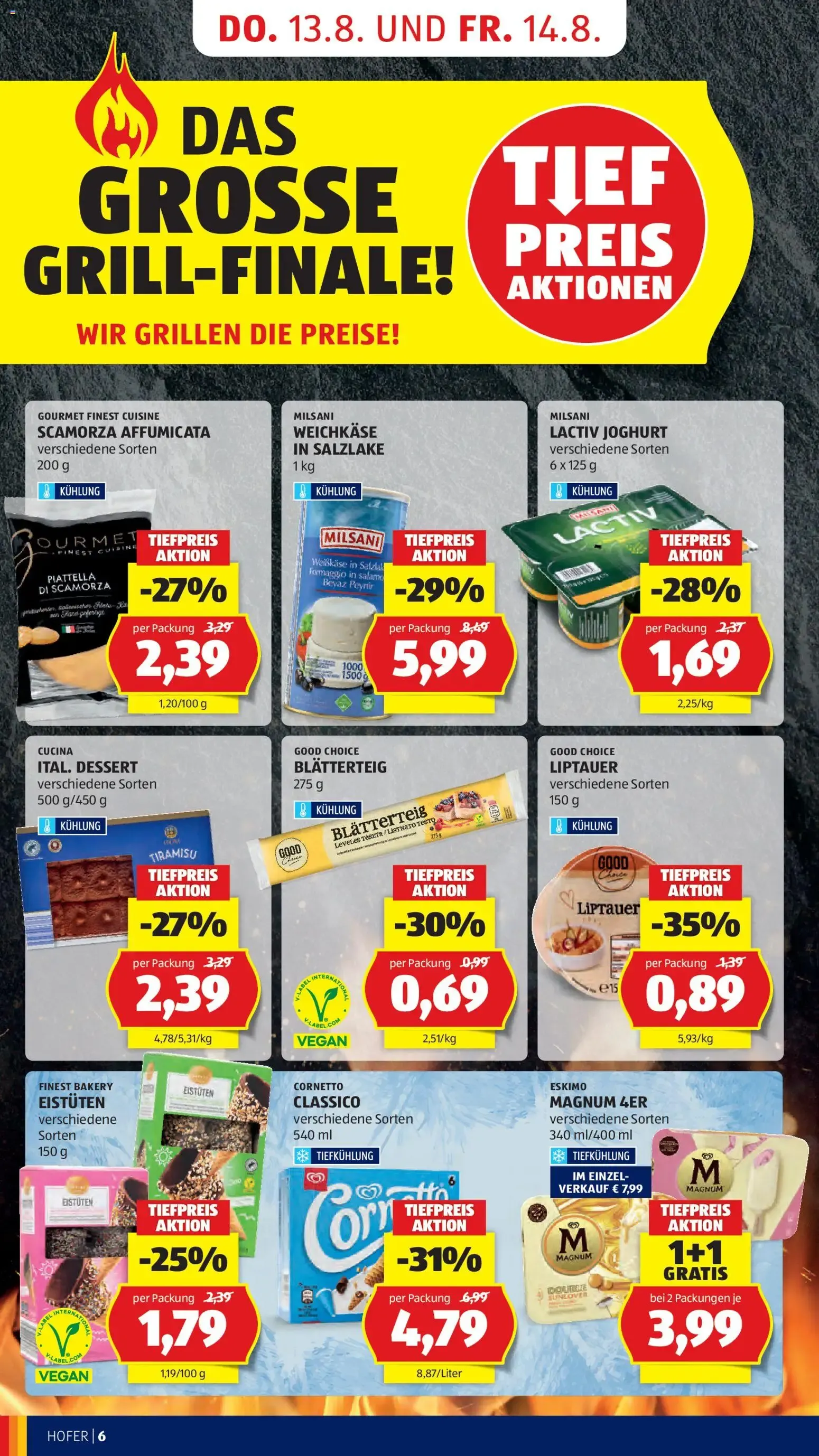 Hofer Flugblatt del 12 al 20 de Agosto - Gran Final de Parrillada y Ofertas von 12. August bis 20. August 2026 - Flugblätt seite 16