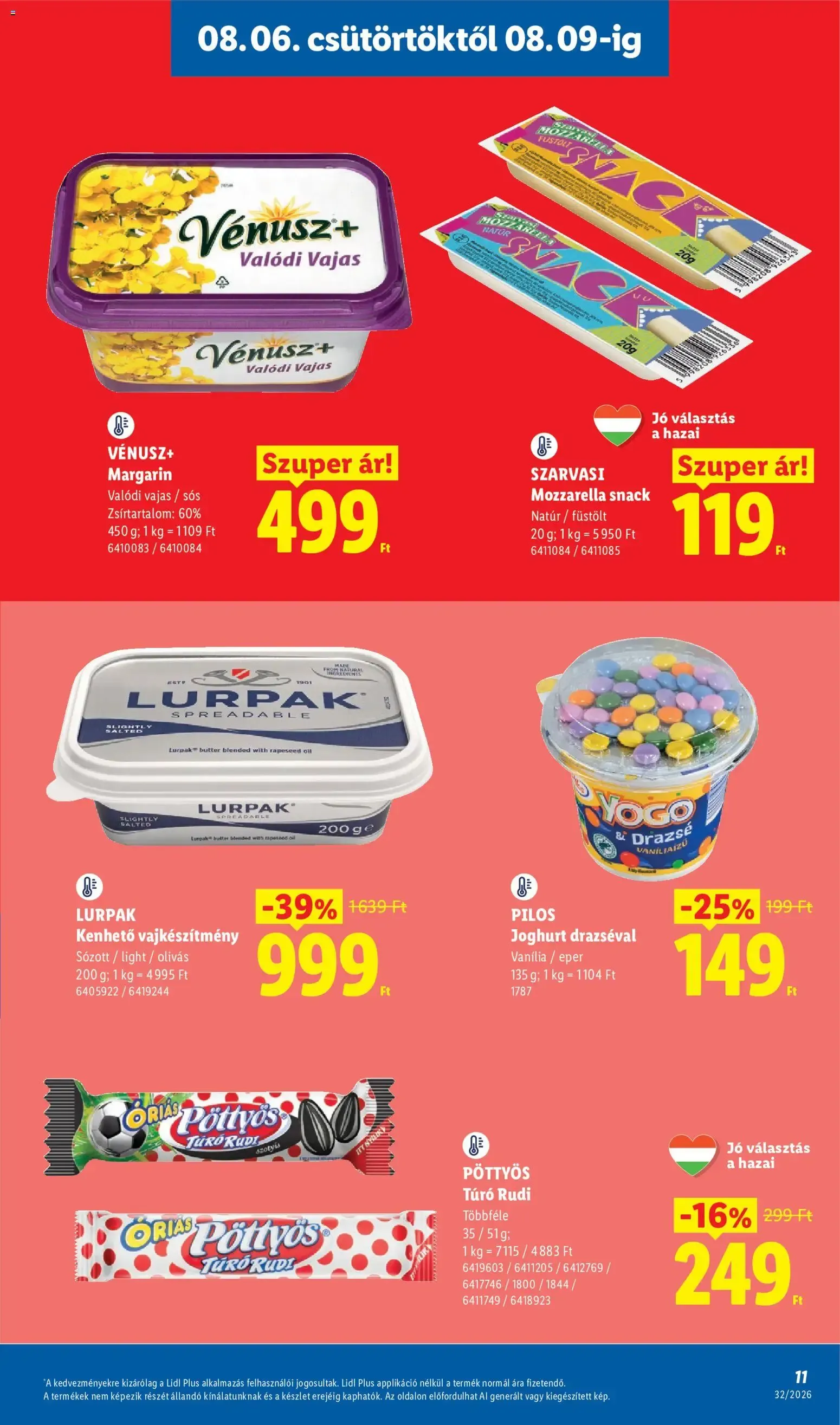 Katalógus Lidl akciós újság - 2026.08.06. -tól/töl > akció, lapozható szórólap 🛍️ augusztus 6.-tól augusztus 12.-ig 2026. - Oldal 11