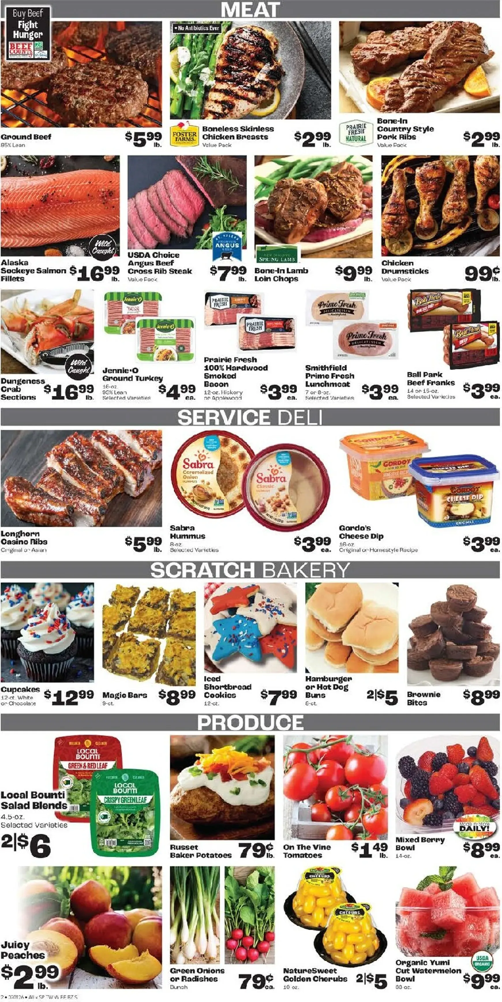 Weekly ad Current Rosauers leaflet valid from Wednesday 07/01/2026 to Tuesday 07/07/2026 from July 1 to July 7 2026 - Page 2