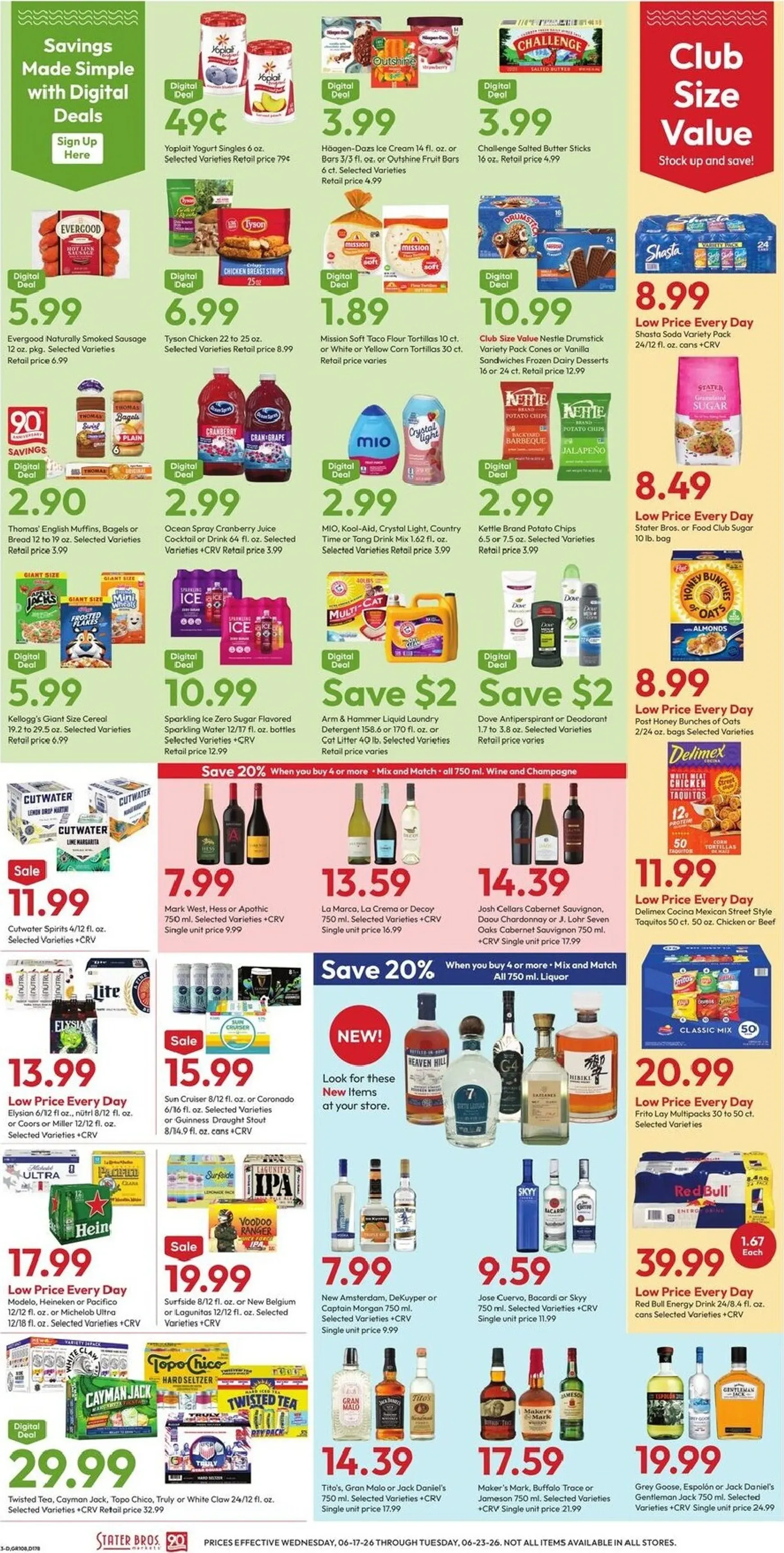 Weekly ad Current Stater Bros. leaflet valid from Wednesday 06/17/2026 to Tuesday 06/23/2026 from June 17 to June 23 2026 - Page 3