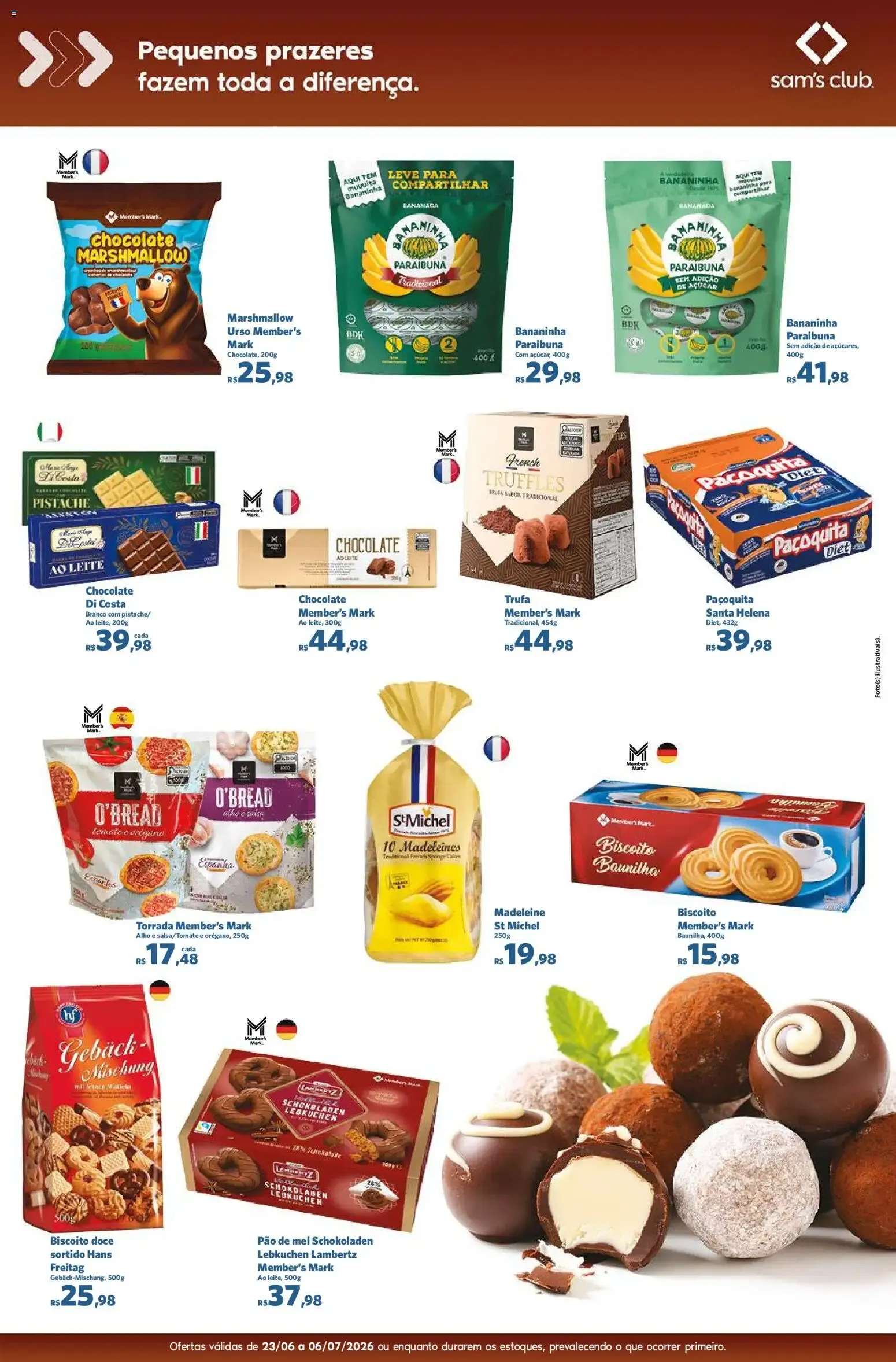 Encarte de Sam's Club ofertas Sabores que Aquecem de 23/06/2026 | Promoções Online 23 de junho até 6 de julho 2026 - Pagina 5