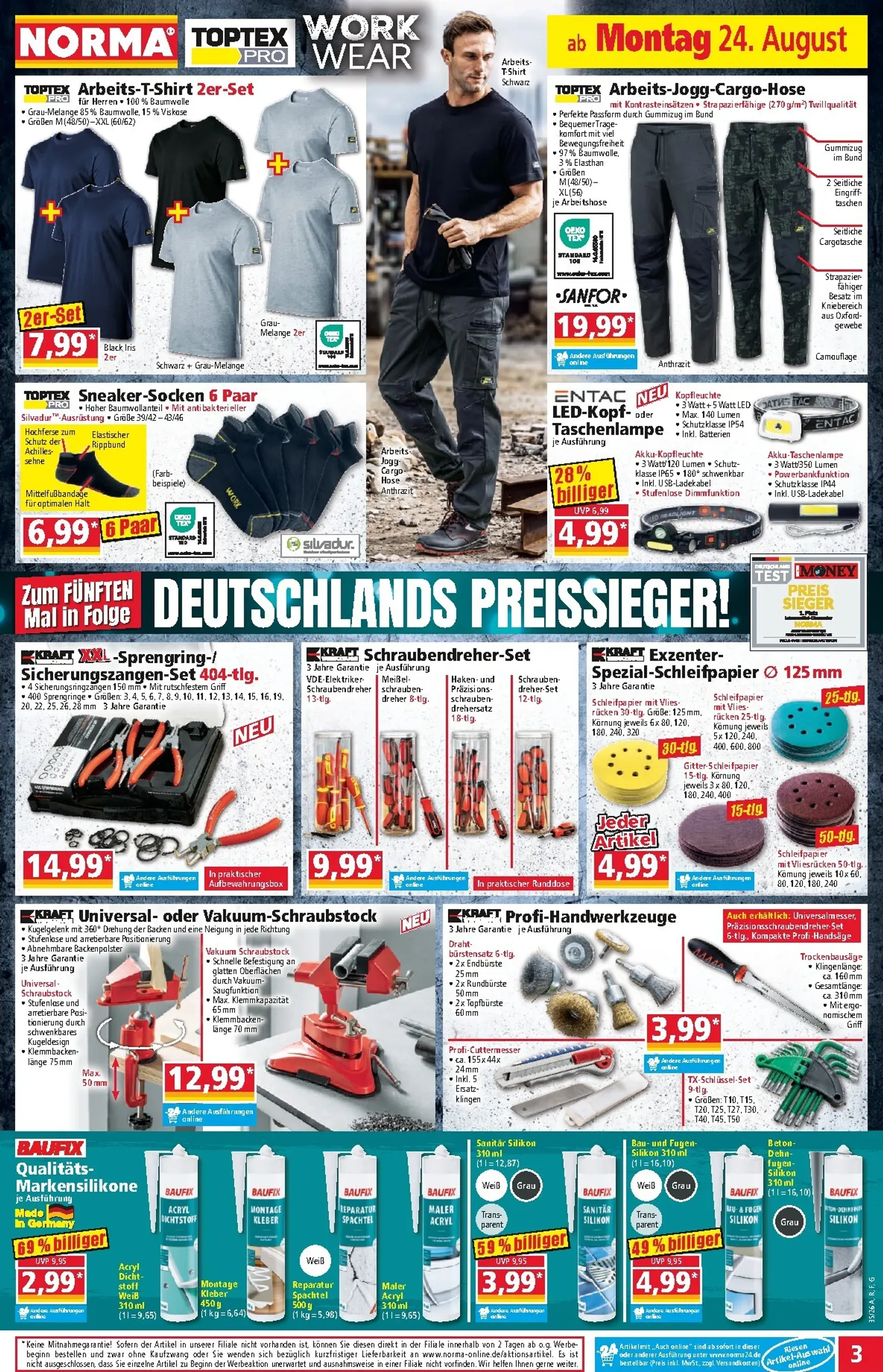 Norma Prospekt – von Montag 24.08.2026 bis Samstag 29.08.2026 von 24. August bis 29. August 2026 - Prospekt seite 3
