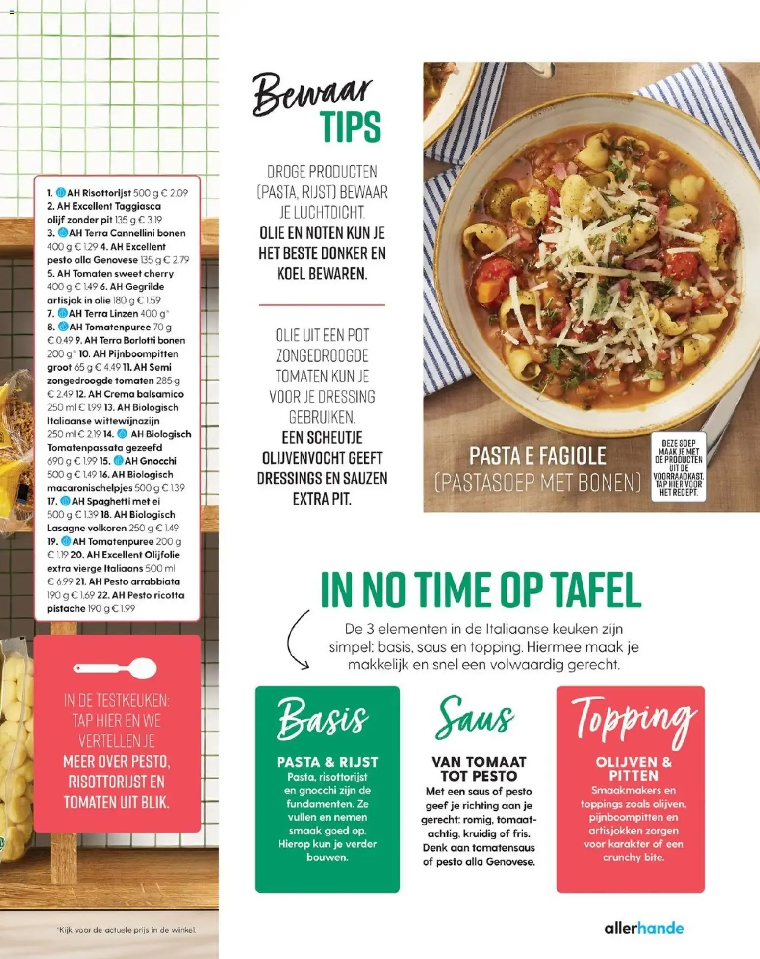 Allerhande Italiaanse Zomer van 3 juli tot 31 december 2026 - Folder pagina 15