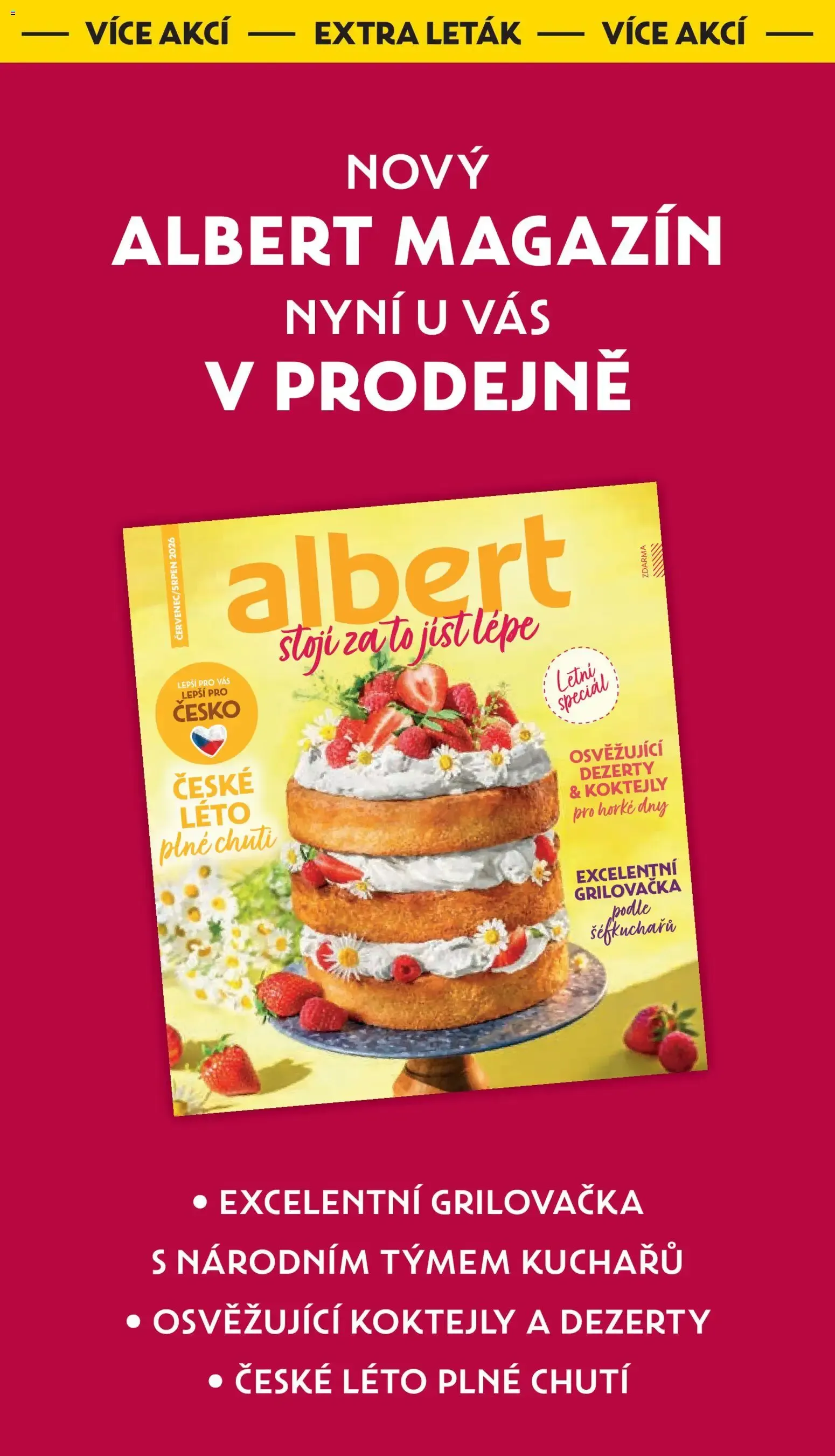 Albert leták - Hypermarket od 01.07.2026 - Akční leták - 1. července 7. července 2026 - Page 13