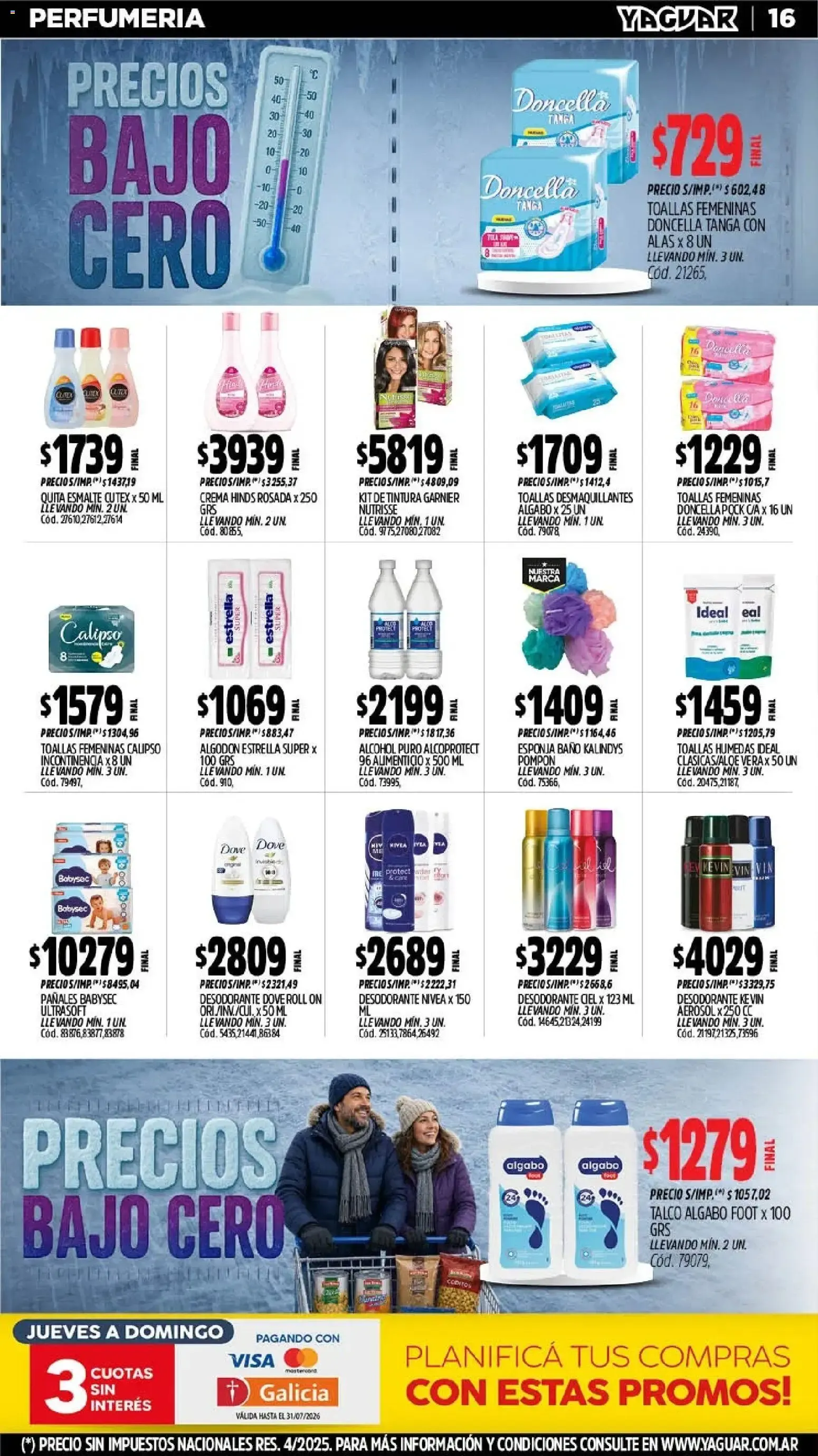 Ofertas de Yaguar - Oferta Semanal Mar del Plata del 20/07/2026 - 25/07/2026 20 de julio al 25 de julio 2026 - Página 16 del catálogo