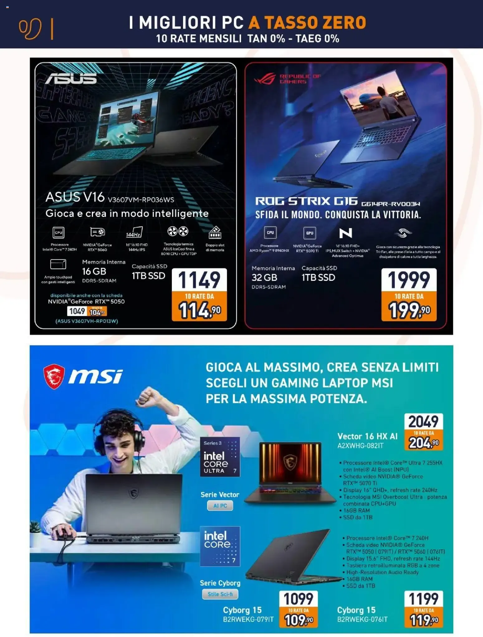 Nuovo Unieuro volantino Gaming dal 03/07/2026 > offerte anteprima 🛍️ da 3 luglio a 16 luglio di 2026 - Pagina del volantino 2