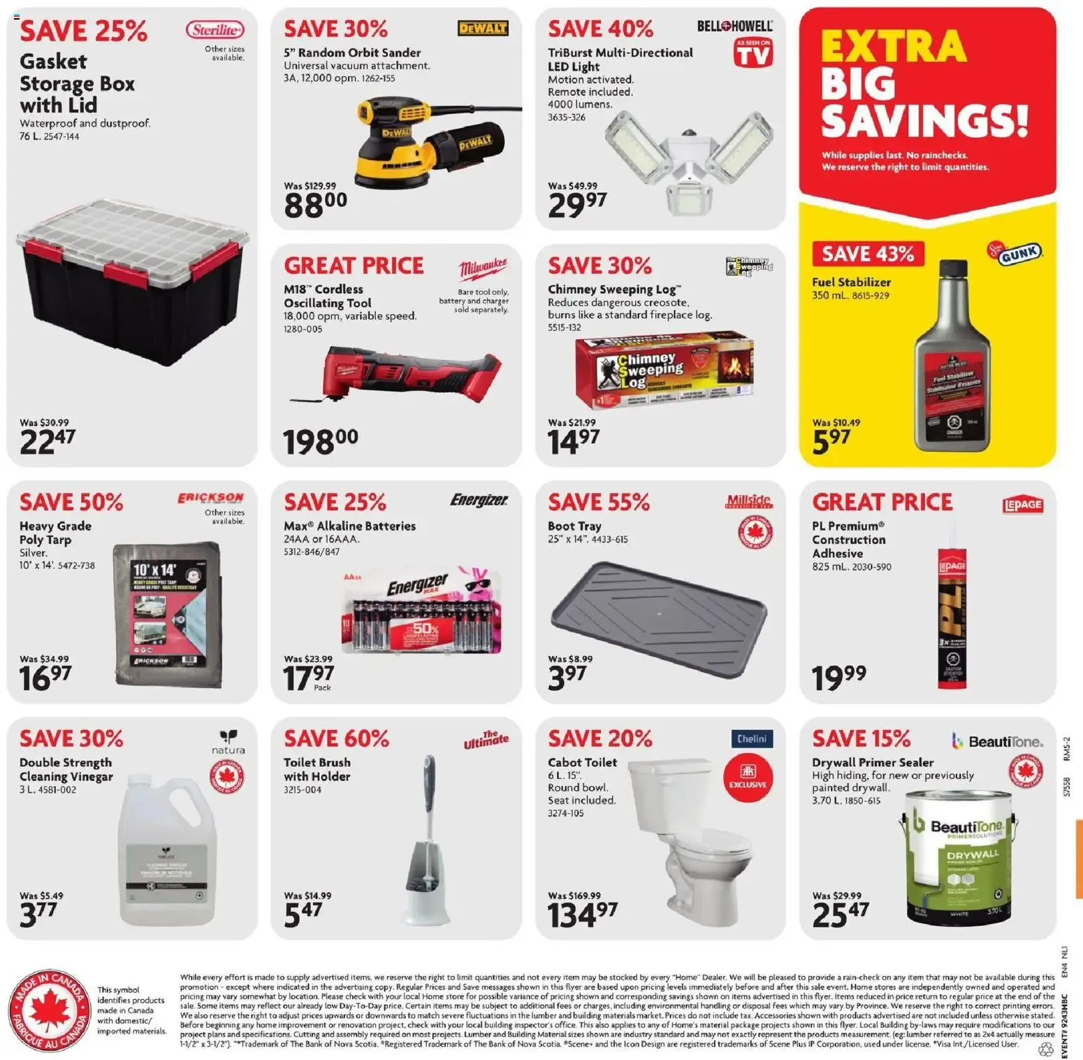 Home Hardware weekly flyer / circulaire from Oct 22, 2026 > weekly specials & deals from October 22 to November 4 2026 - flyer page 2