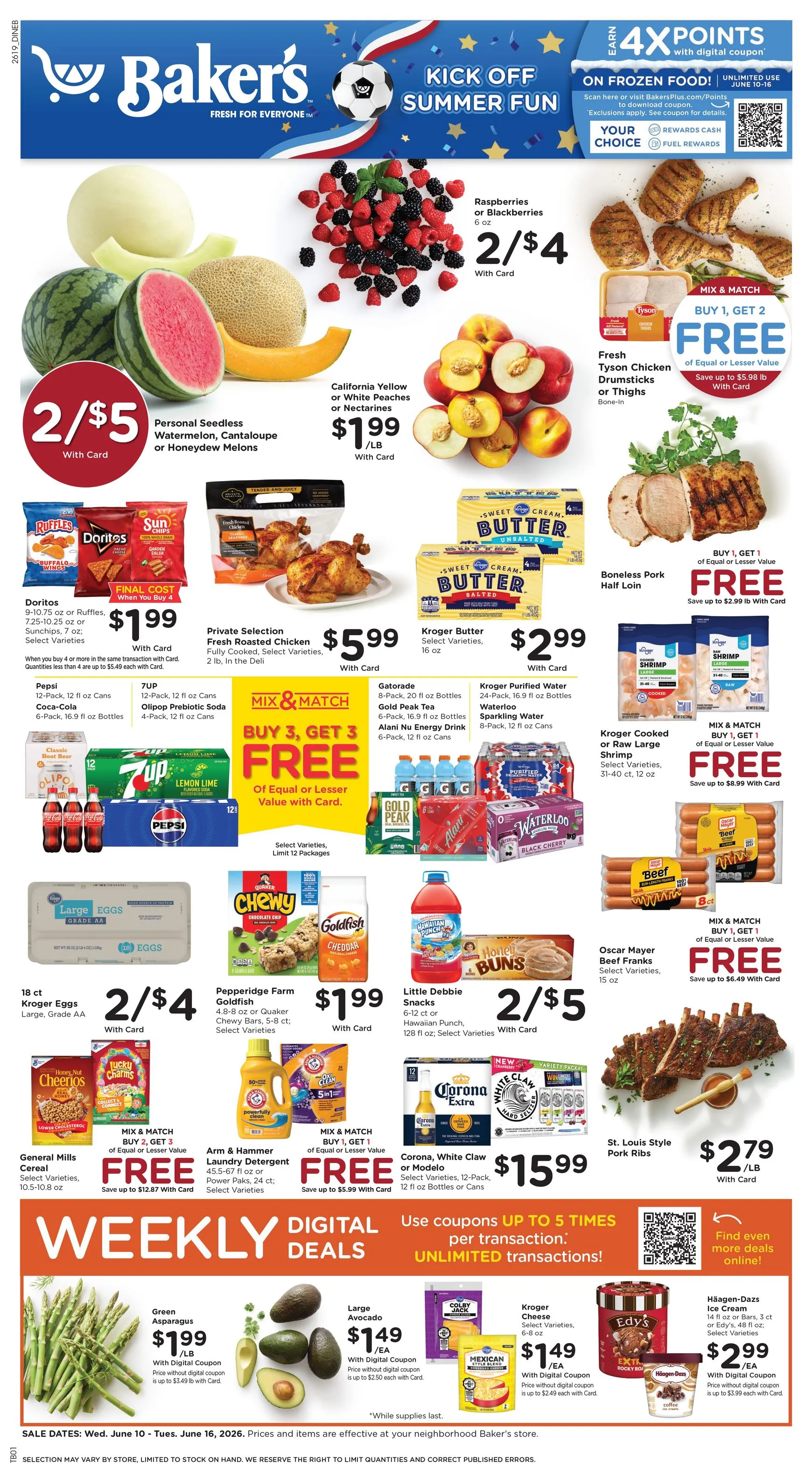 Weekly ad Future Baker's flyer valid from Wednesday 06/10/2026 to Tuesday 06/16/2026 from June 10 to June 16 2026 - Page 1