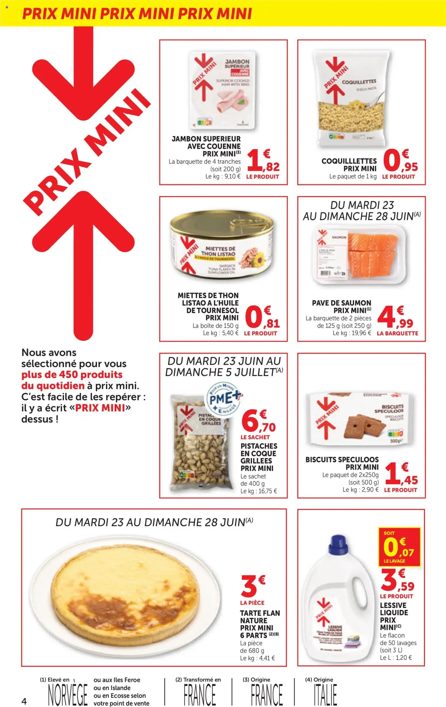 bi1 Catalogue Maxi Marché à partir du 23/06/2026 - promo en ligne du 23 juin au 5 juillet 2026 - Catalogue page 4