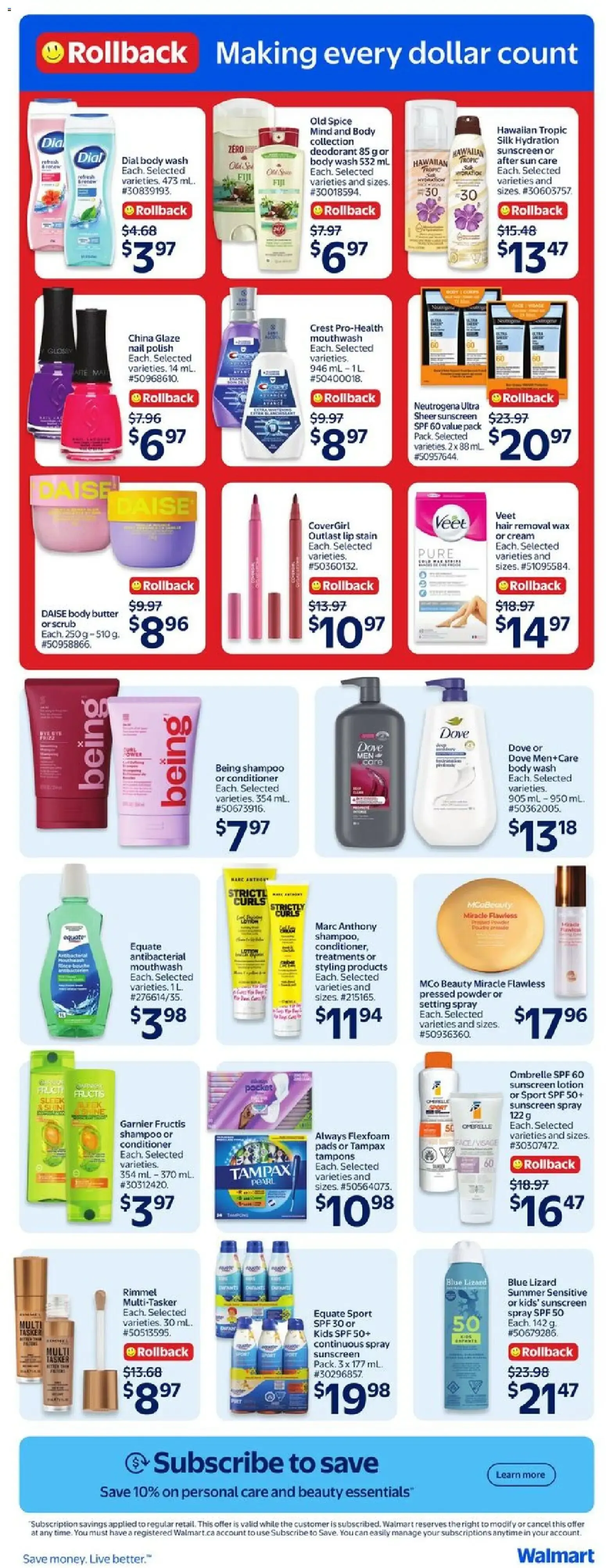 Walmart weekly flyer from Jul 9, 2026 > weekly specials & deals from July 9 to July 15 2026 - flyer page 12