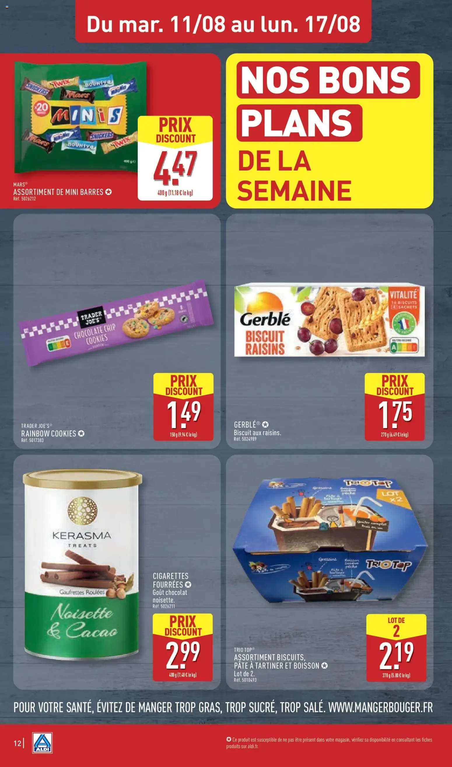 Catálogo de ofertas Aldi del 11 al 17 de agosto du 11 août au 17 août 2026 - Catalogue page 14