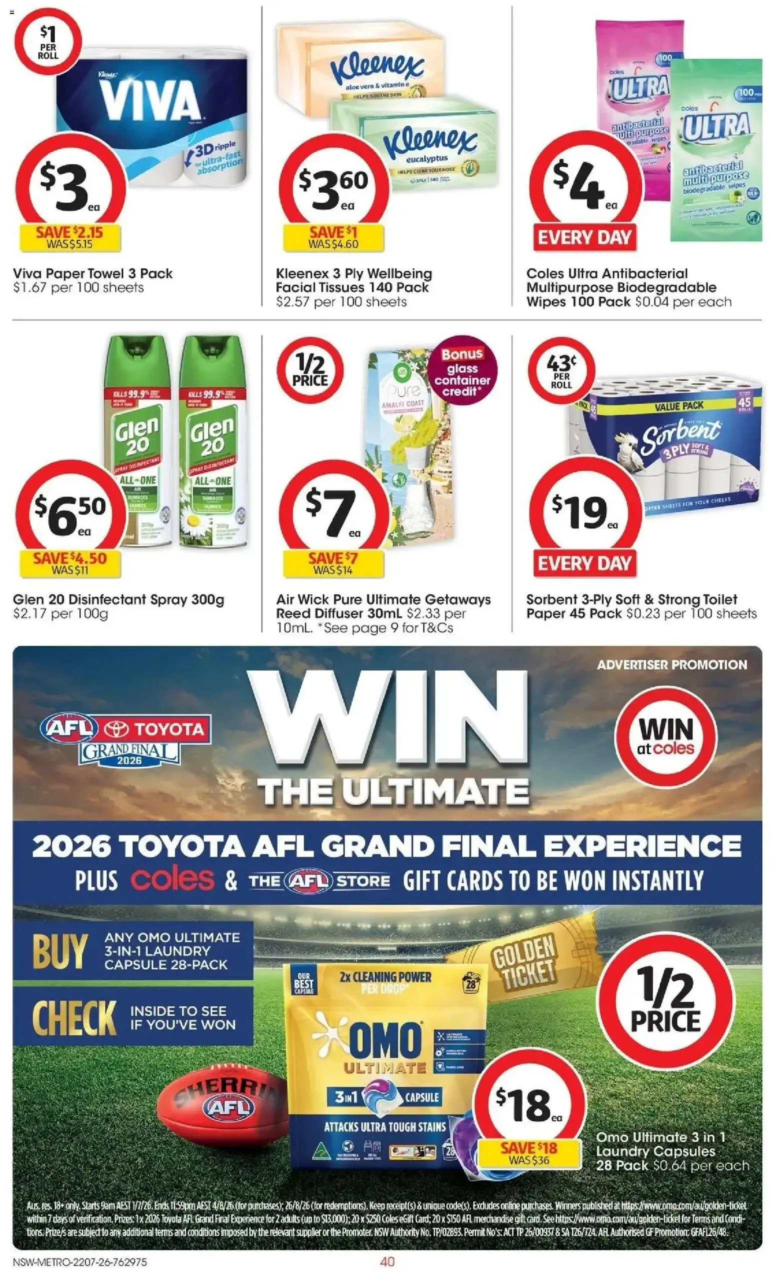 Coles catalogue valid from 22/07/2026 > Online Australia - Catalogue valid from 22 July to 28 July 2026 - page 40