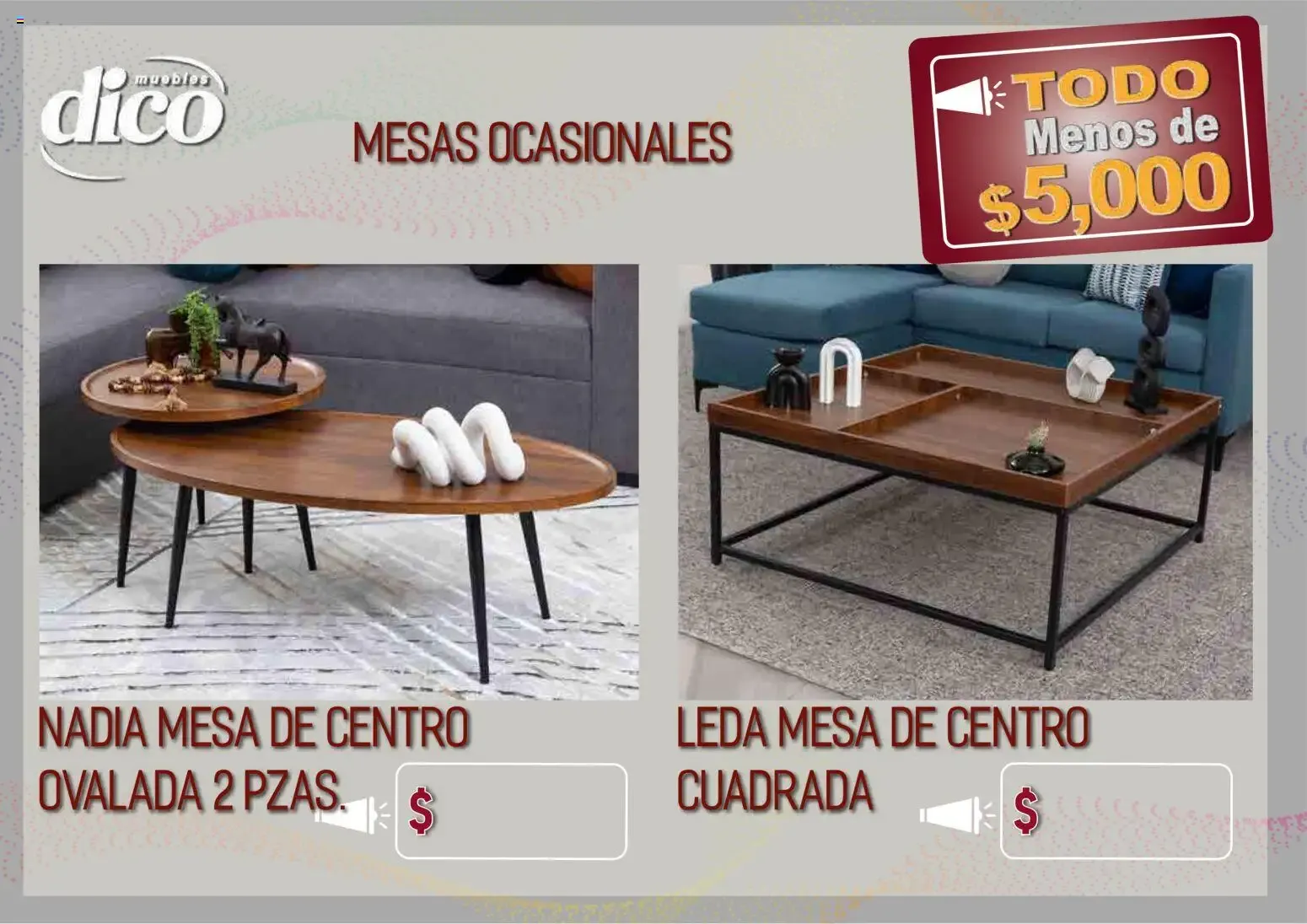 Catálogo de Muebles Dico - Todo Menos de $5,000 9 de abril al 31 de diciembre 2026 - Pagina 47