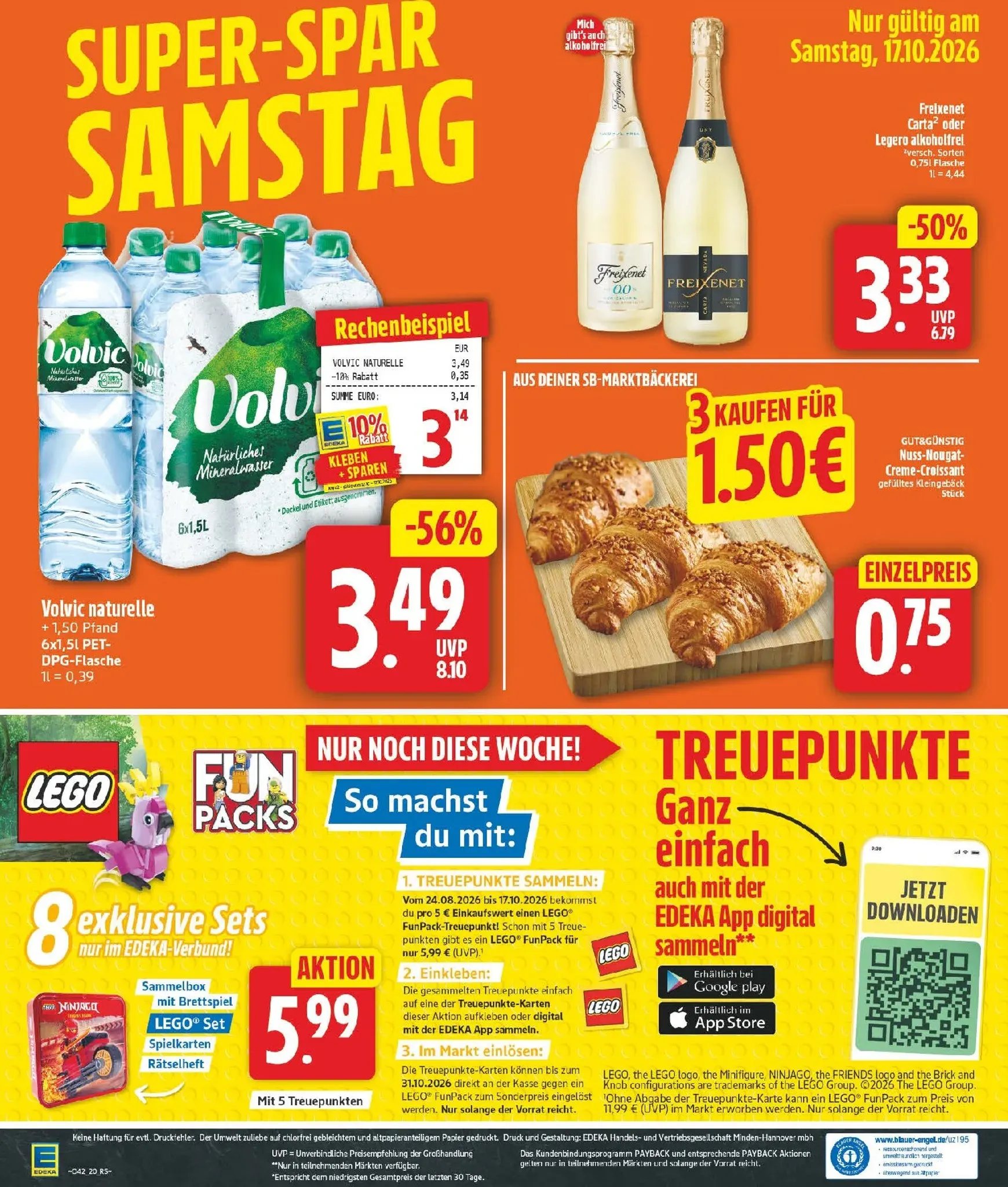 Edeka Prospekt nächste Woche – von Montag 12.10.2026 bis Samstag 17.10.2026 von 12. Oktober bis 17. Oktober 2026 - Prospekt seite 24