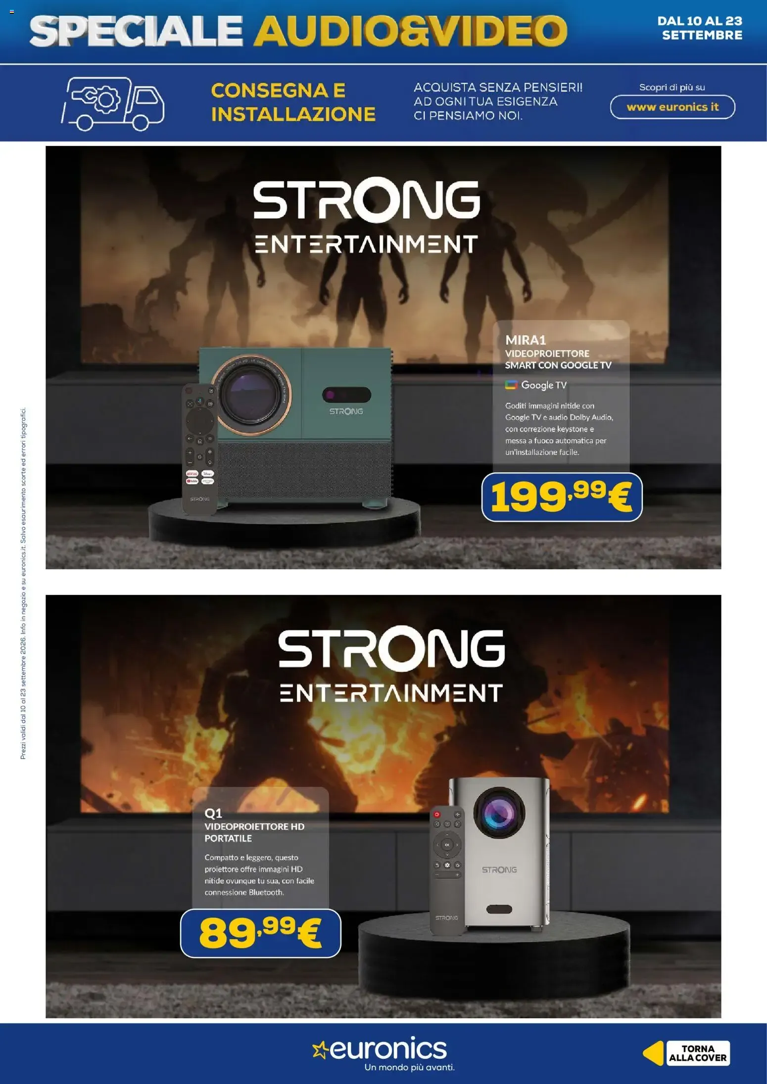 Nuovo Euronics volantino Audio Video dal 10/09/2026 > offerte anteprima 🛍️ da 10 settembre a 23 settembre di 2026 - Pagina del volantino 18