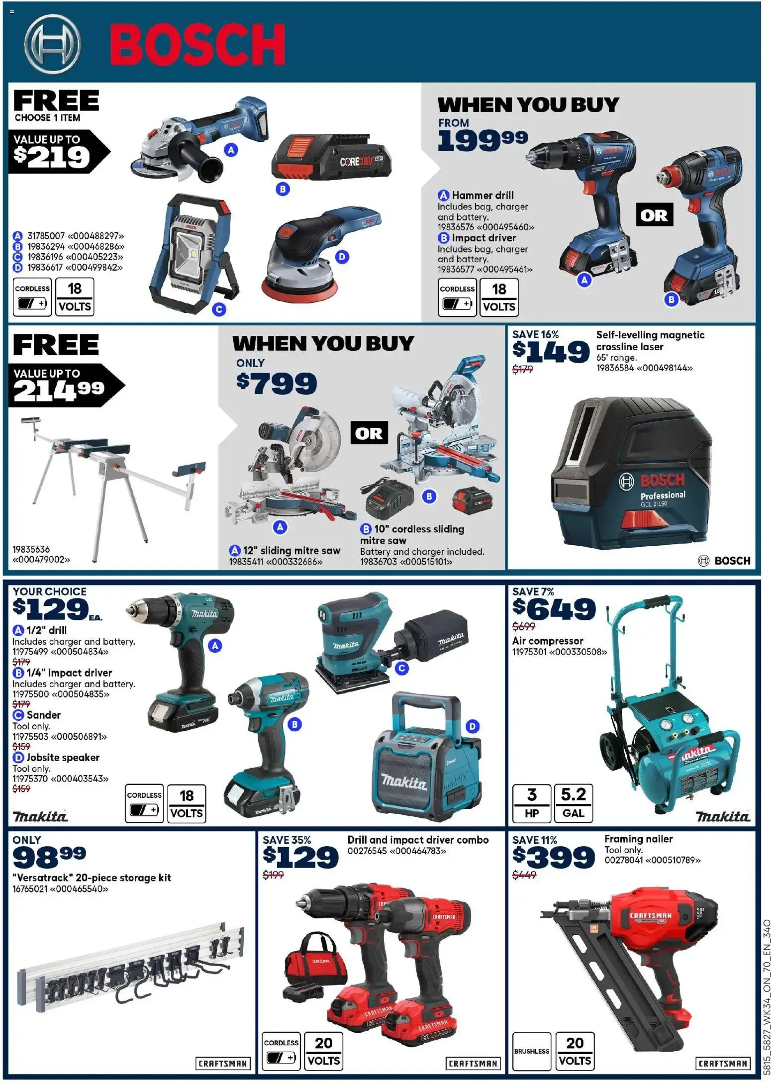 Rona weekly flyer from Sep 17, 2026 > weekly specials & deals from September 17 to September 30 2026 - flyer page 17