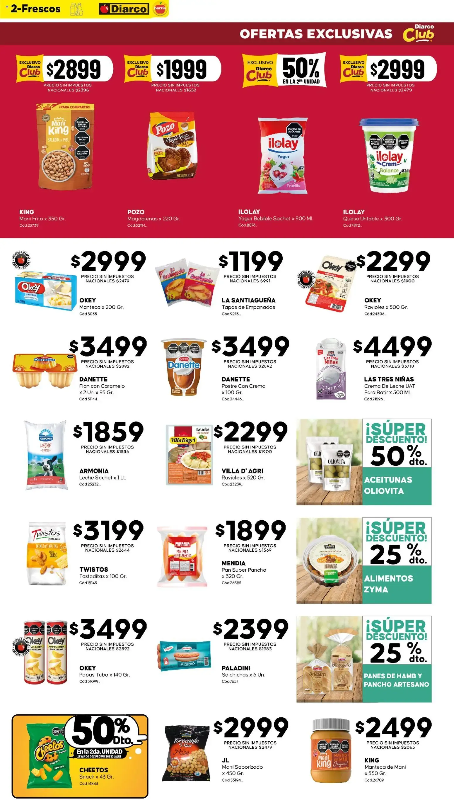 Ofertas de Diarco Ofertas del 21/09/2026 - 25/09/2026 21 de septiembre al 25 de septiembre 2026 - Página 2 del catálogo