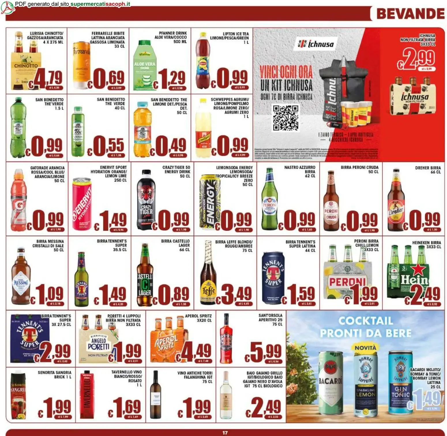 Sacoph volantino dal 21/08/2026 - online Offerte da 21 agosto a 1 settembre di 2026 - Pagina del volantino 17