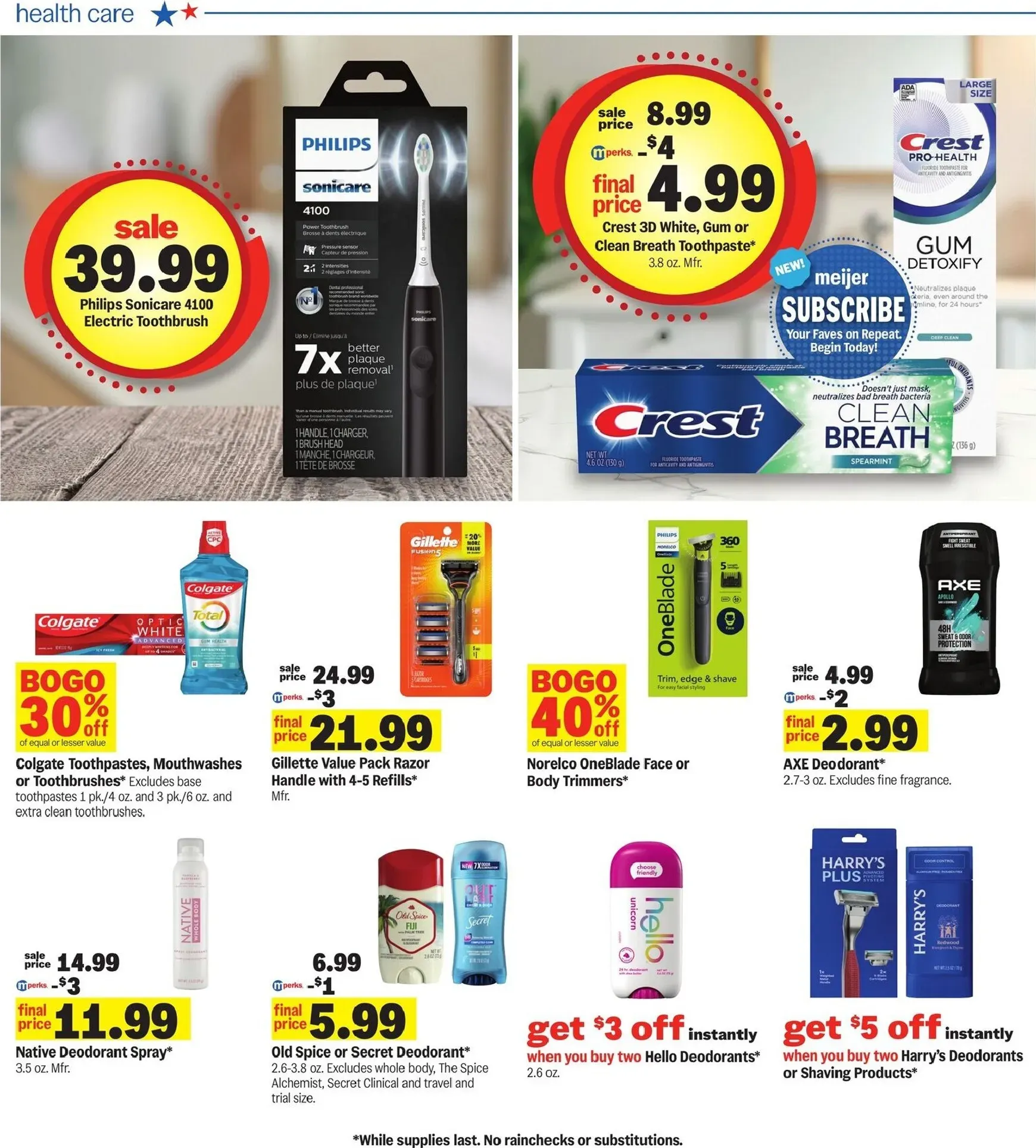 Weekly ad Meijer: Good Life Quality, Real Low Prices from August 19 to August 25 2026 - Page 25