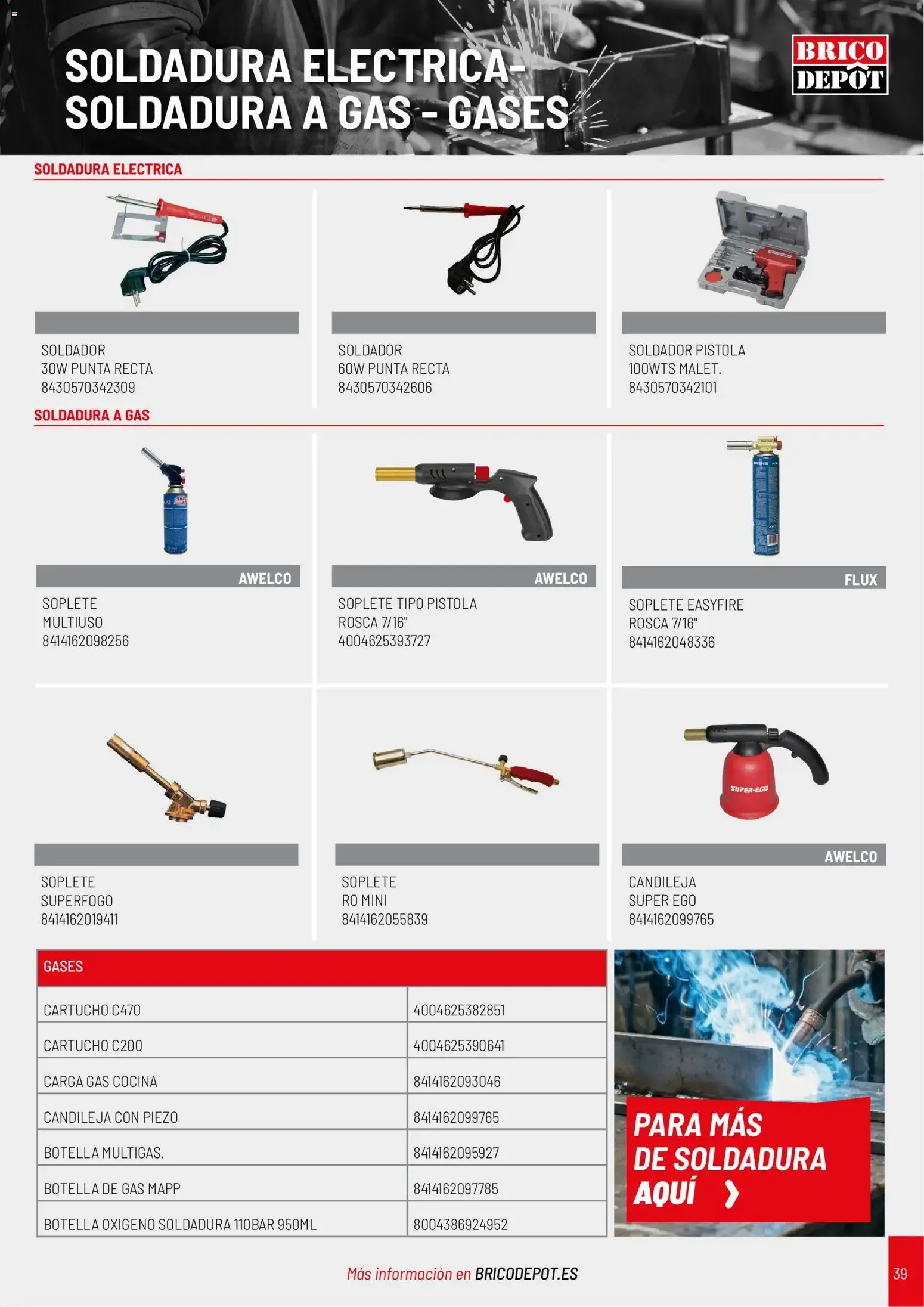 Catálogo de Brico Depôt Catalogo de Herramientas 07/10/2026 - 31/12/2027 7 de octubre al 31 de diciembre 2027 - Página 39