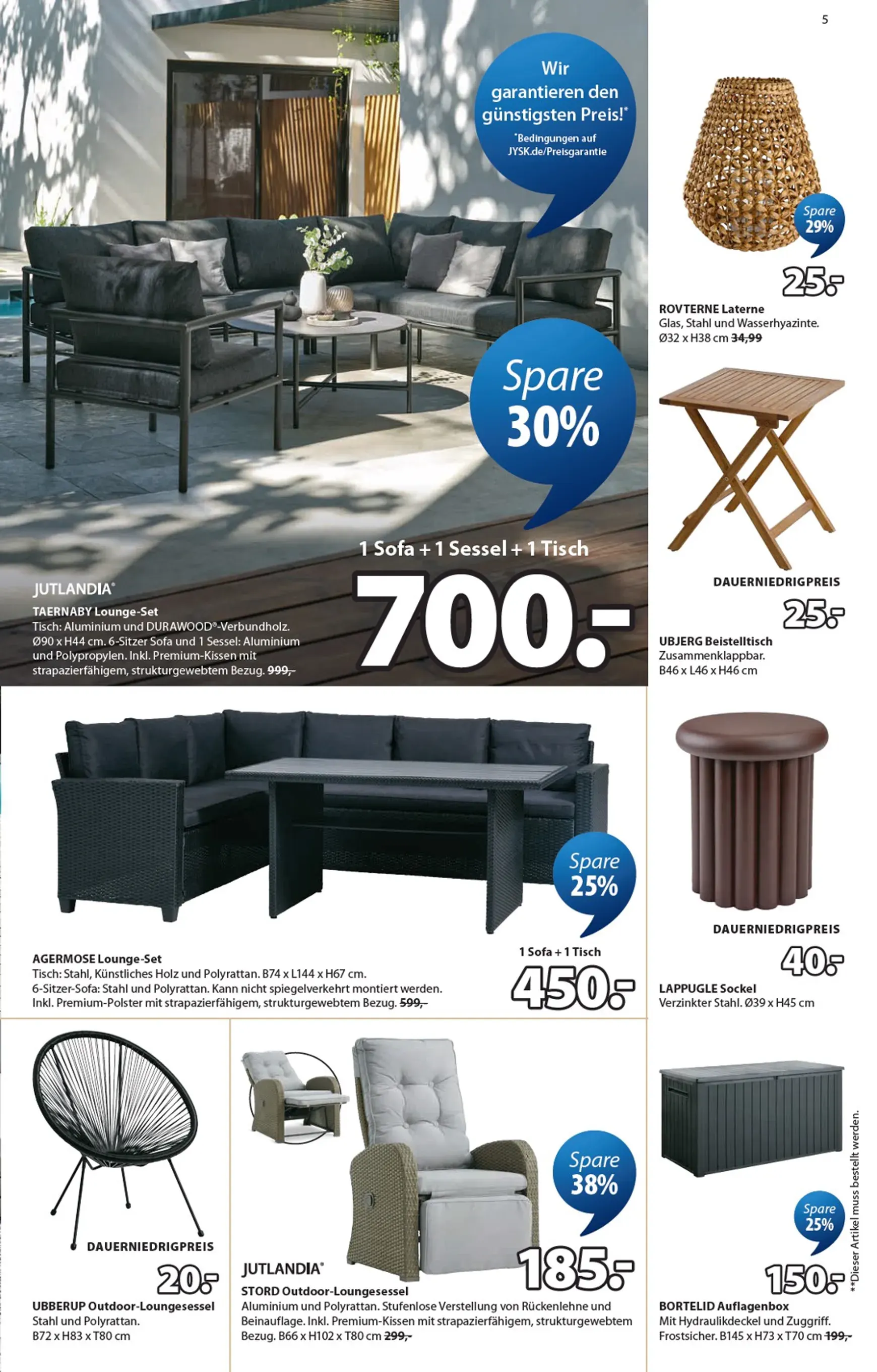 JYSK - SALE con hasta un 70% de descuento en artículos para el hogar von 7. Juni bis 11. Juli 2026 - Prospekt seite 5