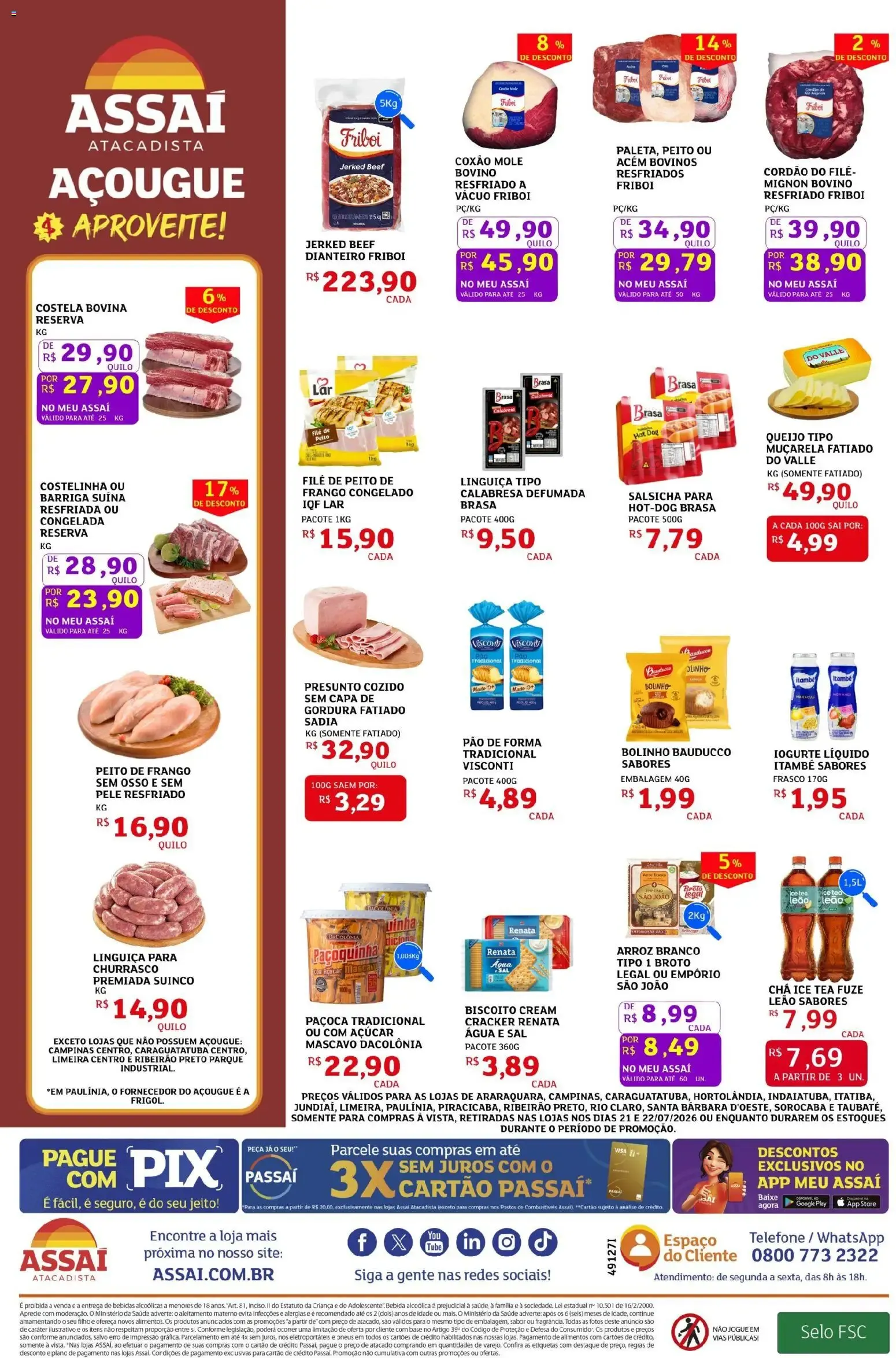 Encarte de Assaí Atacadista ofertas - SP de 21/07/2026 | Promoções Online 21 de julho até 22 de julho 2026 - Pagina 2