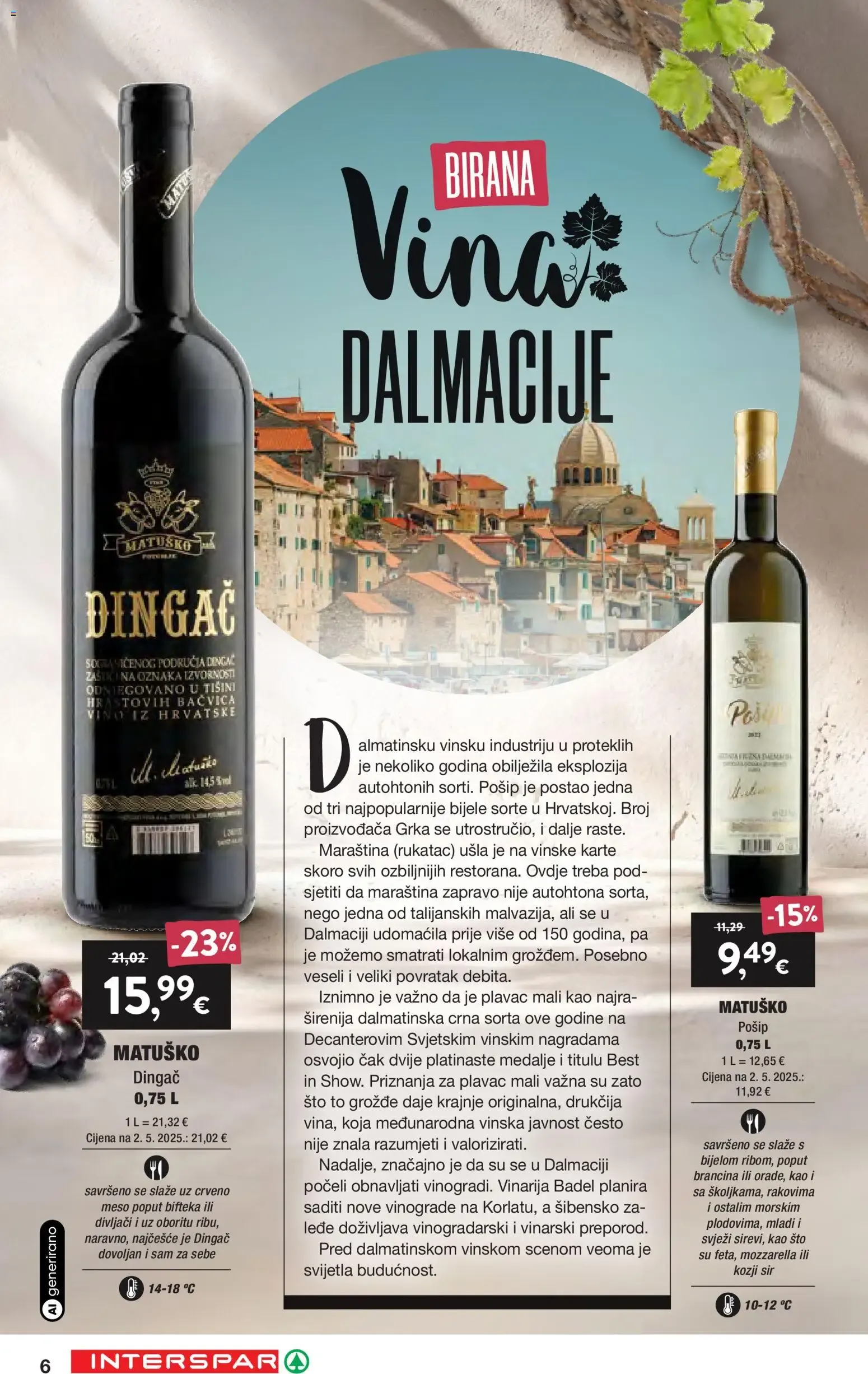 Katalog Vino I DELICIJE od 16. rujna do 6. listopada 2026. - Pregled Stranica 6