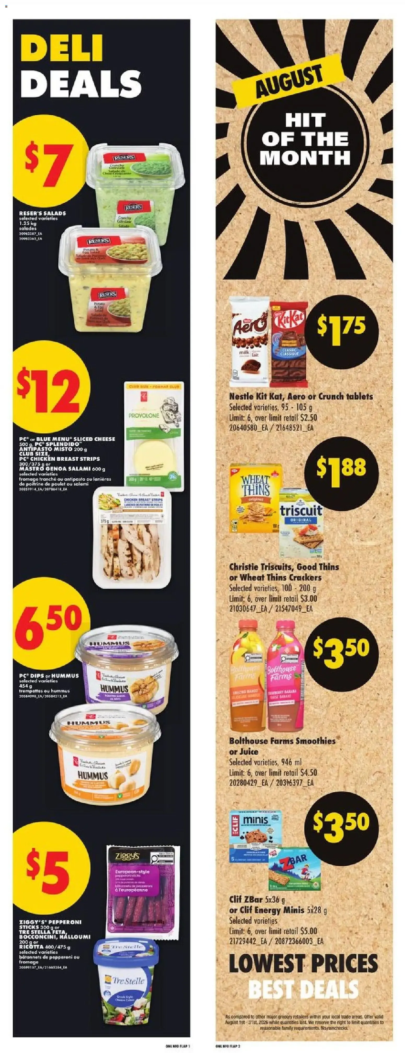 No Frills weekly flyer / circulaire from Aug 6, 2026 > weekly specials & deals from August 6 to August 12 2026 - flyer page 6