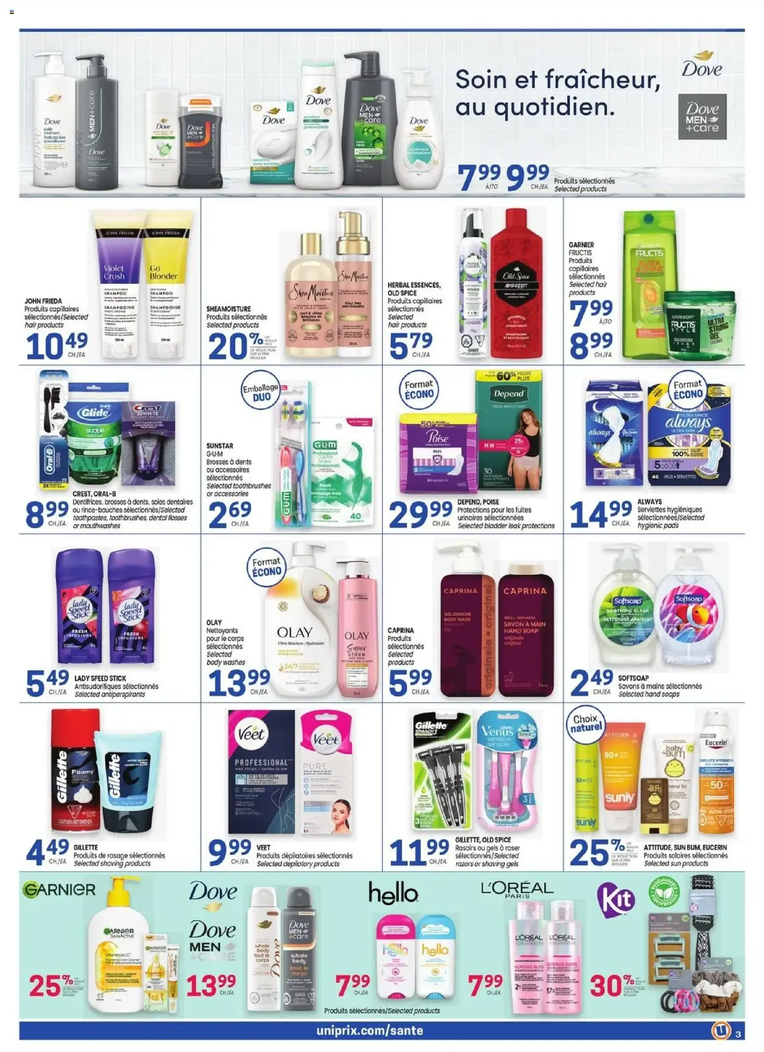 Uniprix - Uniprix Sante from Aug 13, 2026 > weekly specials & deals from August 13 to August 19 2026 - flyer page 3