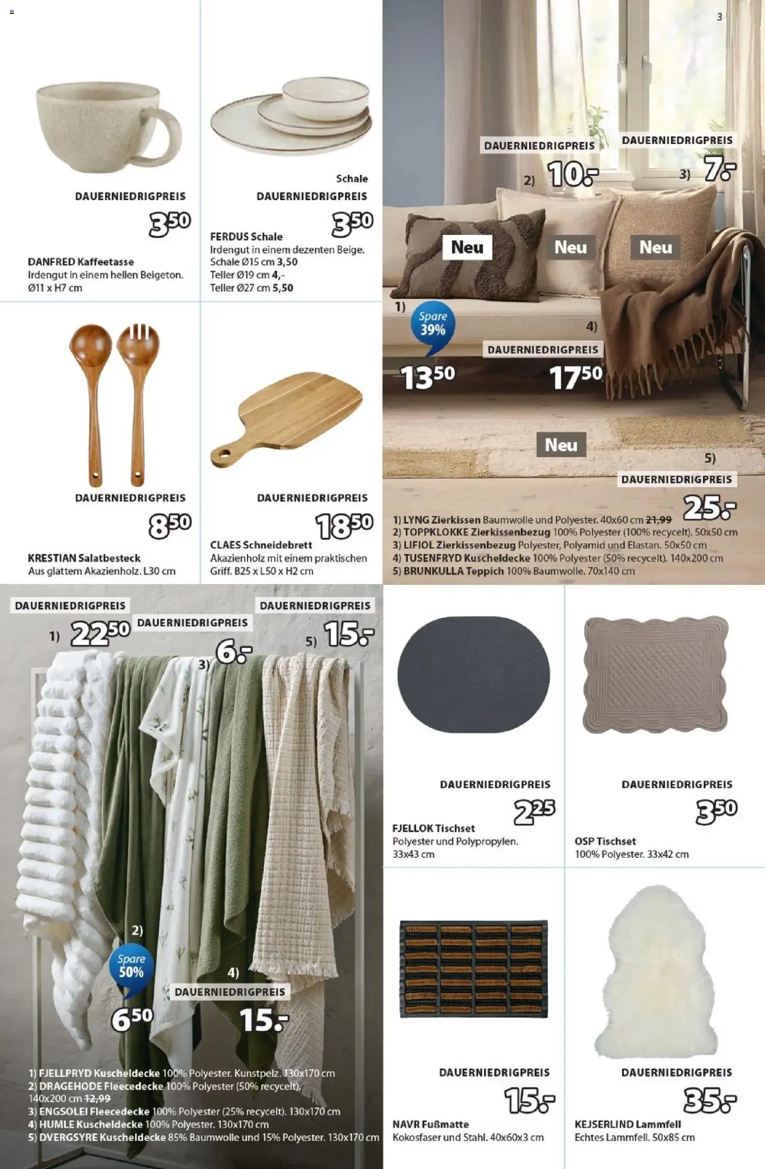 JYSK - Scandinavian Sleeping & Living: Ahorra hasta un 60% von 18. September bis 17. Oktober 2026 - Prospekt seite 3
