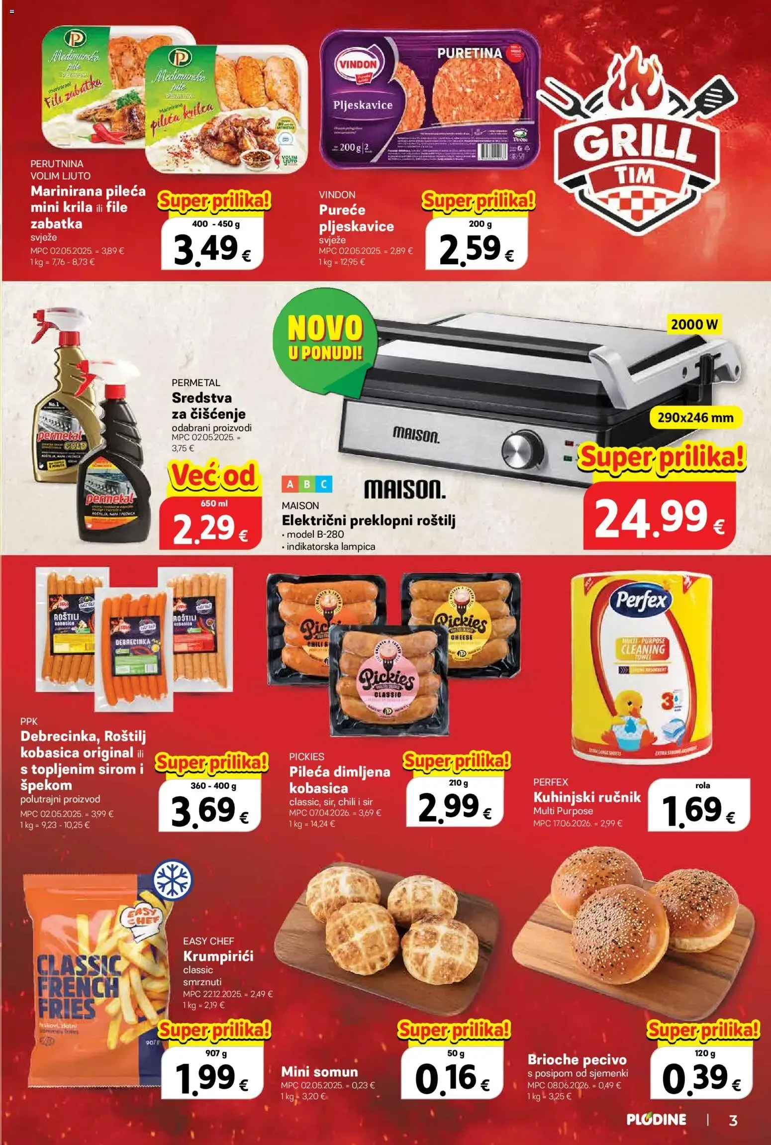 Katalog Plodine Katalog novi od 22.07.2026 na listanje > letak digitalni od 22. srpnja do 28. srpnja 2026. - Pregled Stranica 3