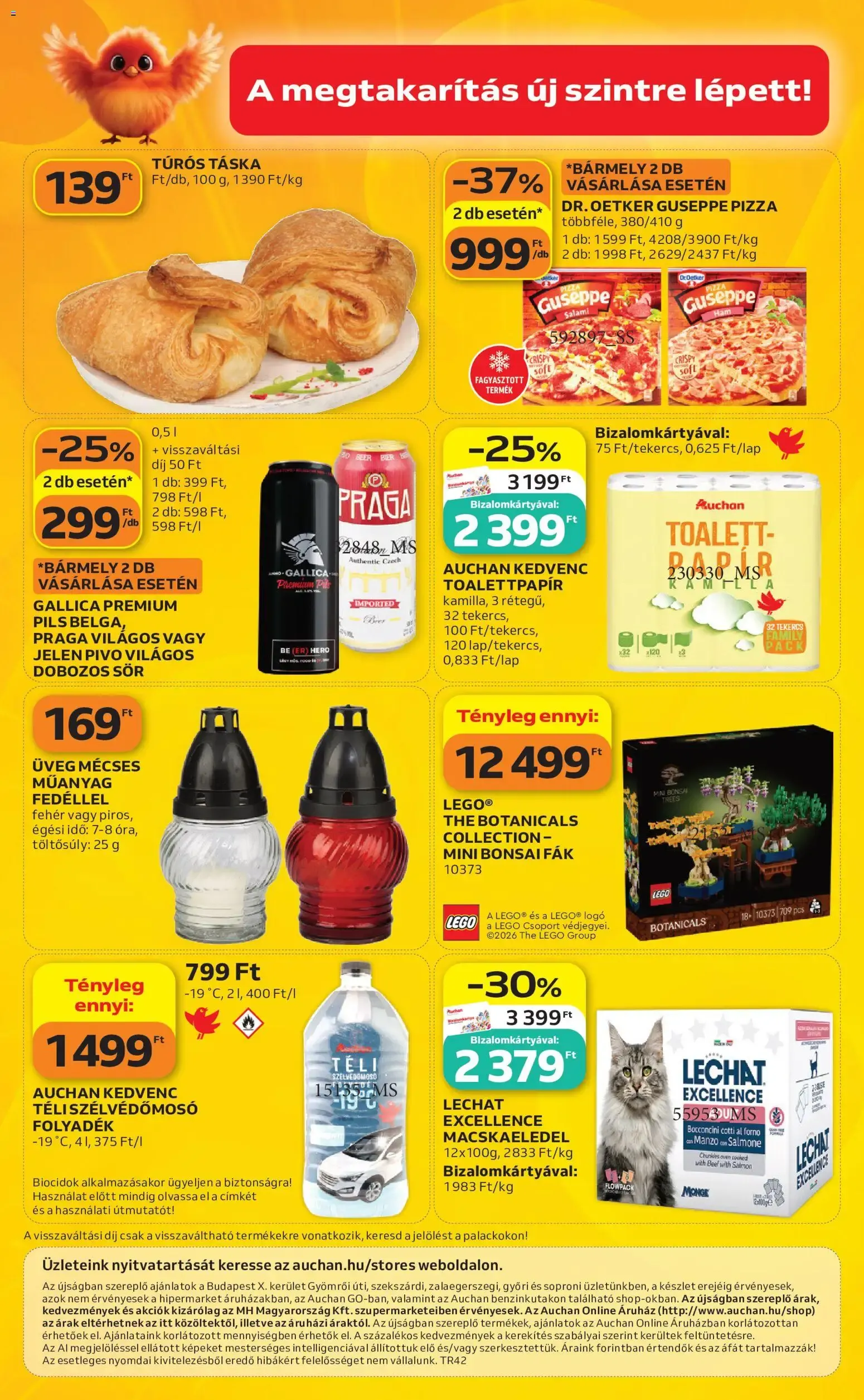 Katalógus Auchan Szupermarket akciós újság - 2026.10.15. -tól/töl > akció, lapozható szórólap 🛍️ október 15.-tól október 21.-ig 2026. - Oldal 16