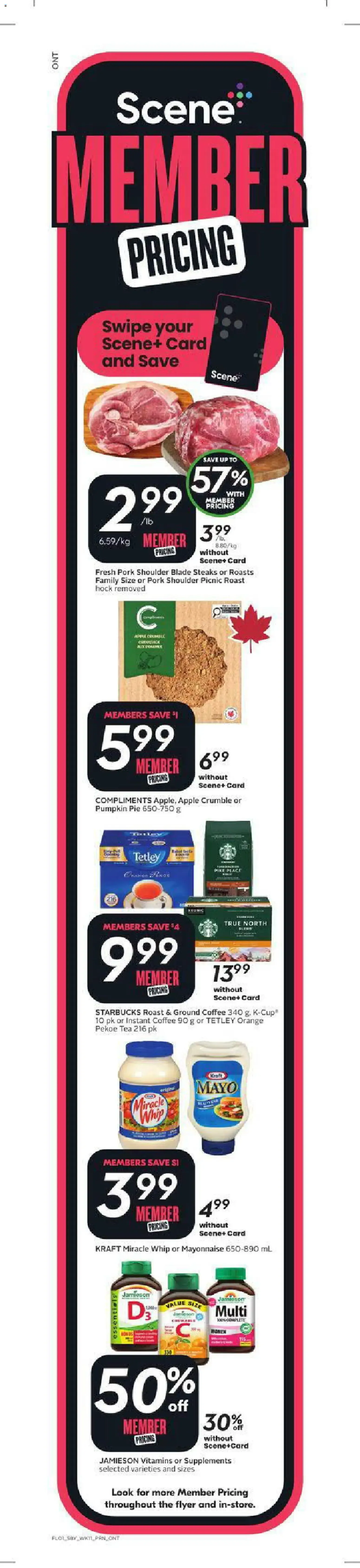 Sobeys weekly flyer / circulaire from Jul 9, 2026 > weekly specials & deals from July 9 to July 15 2026 - flyer page 2