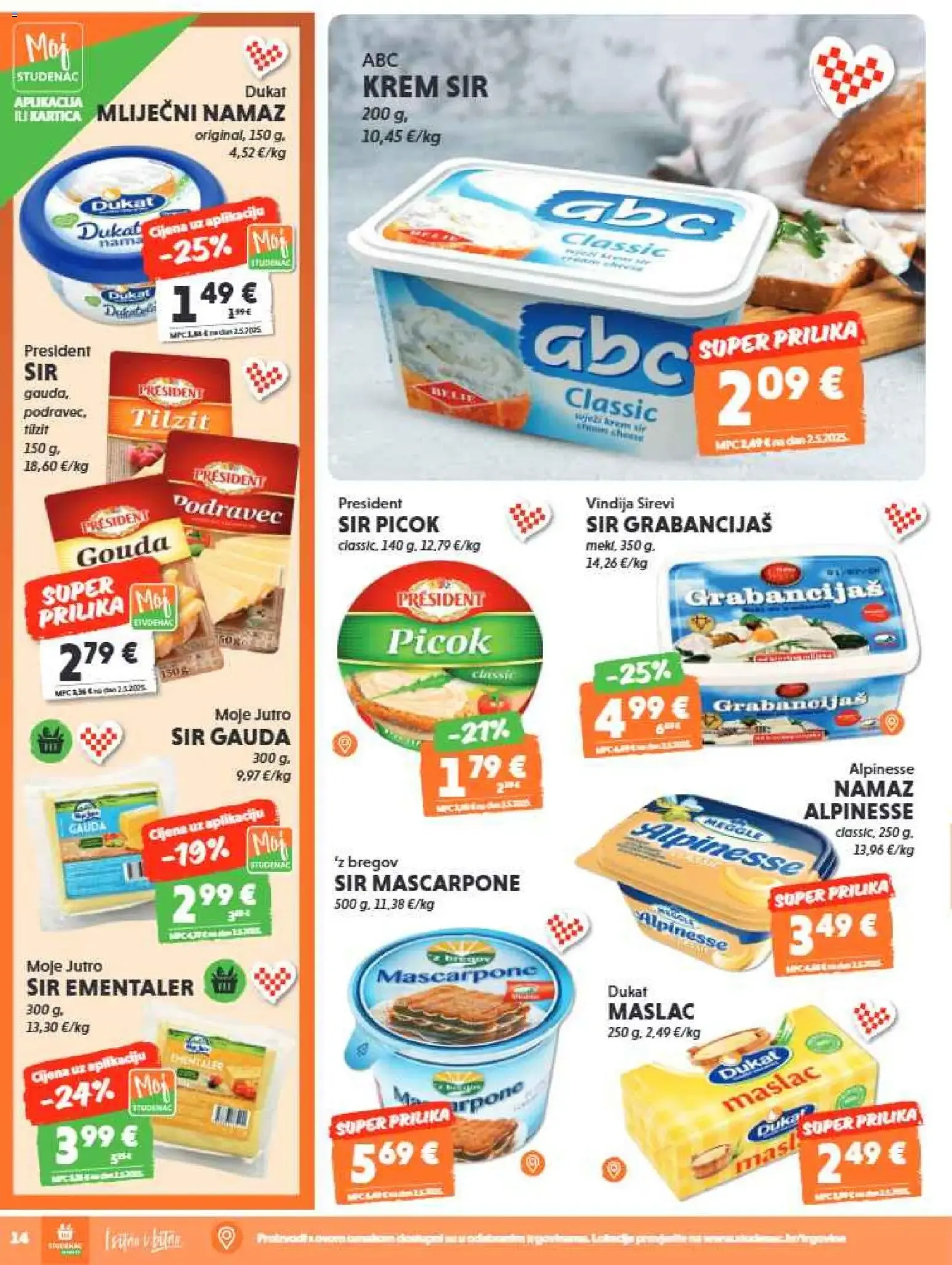 Katalog Studenac Market: Tjedna Akcija od 29. srpnja do 11. kolovoza 2026. - Pregled Stranica 14