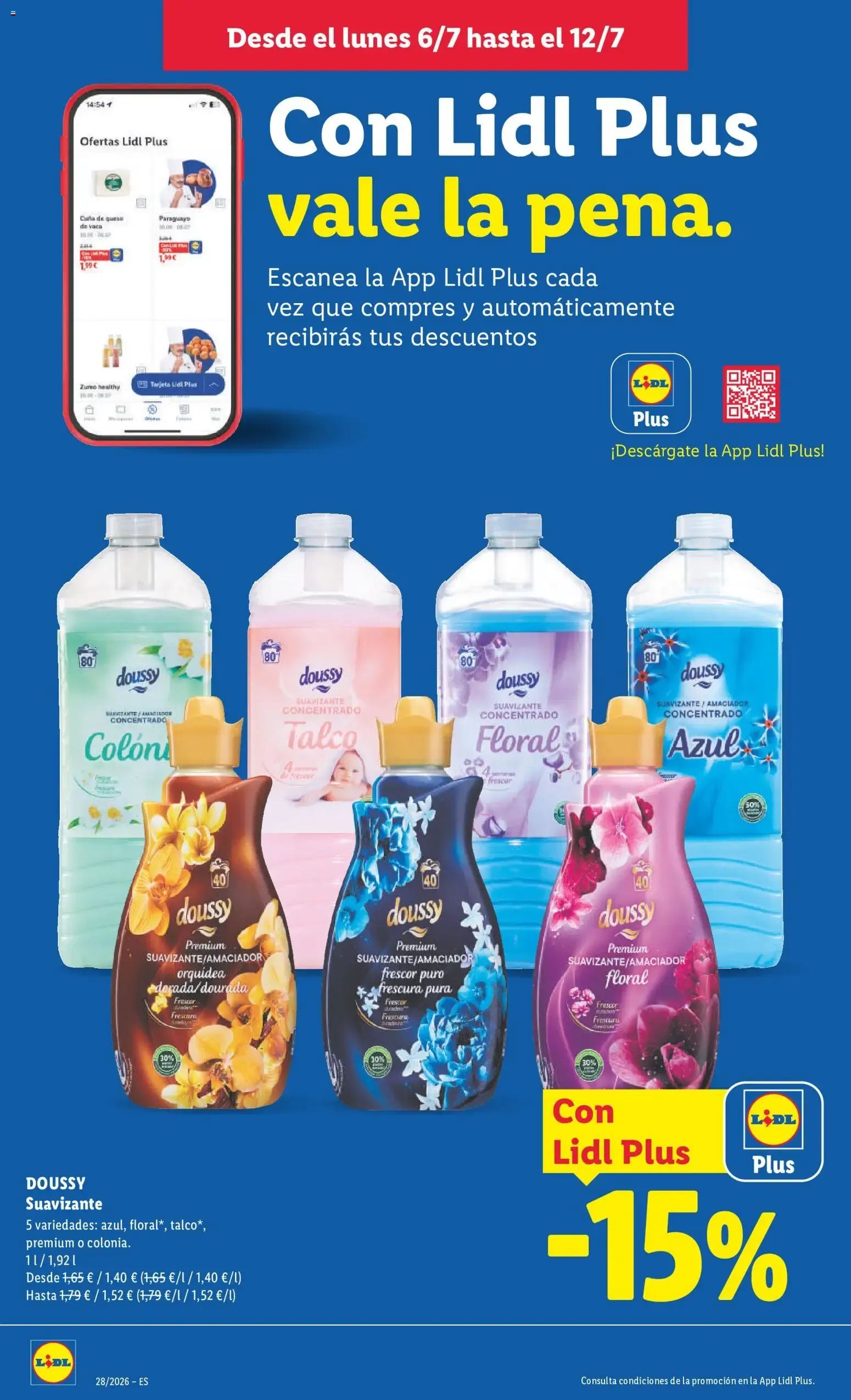 Catálogo de Lidl Plus: acumula puntos y llévate premios extra 6 de julio al 12 de julio 2026 - Página 30