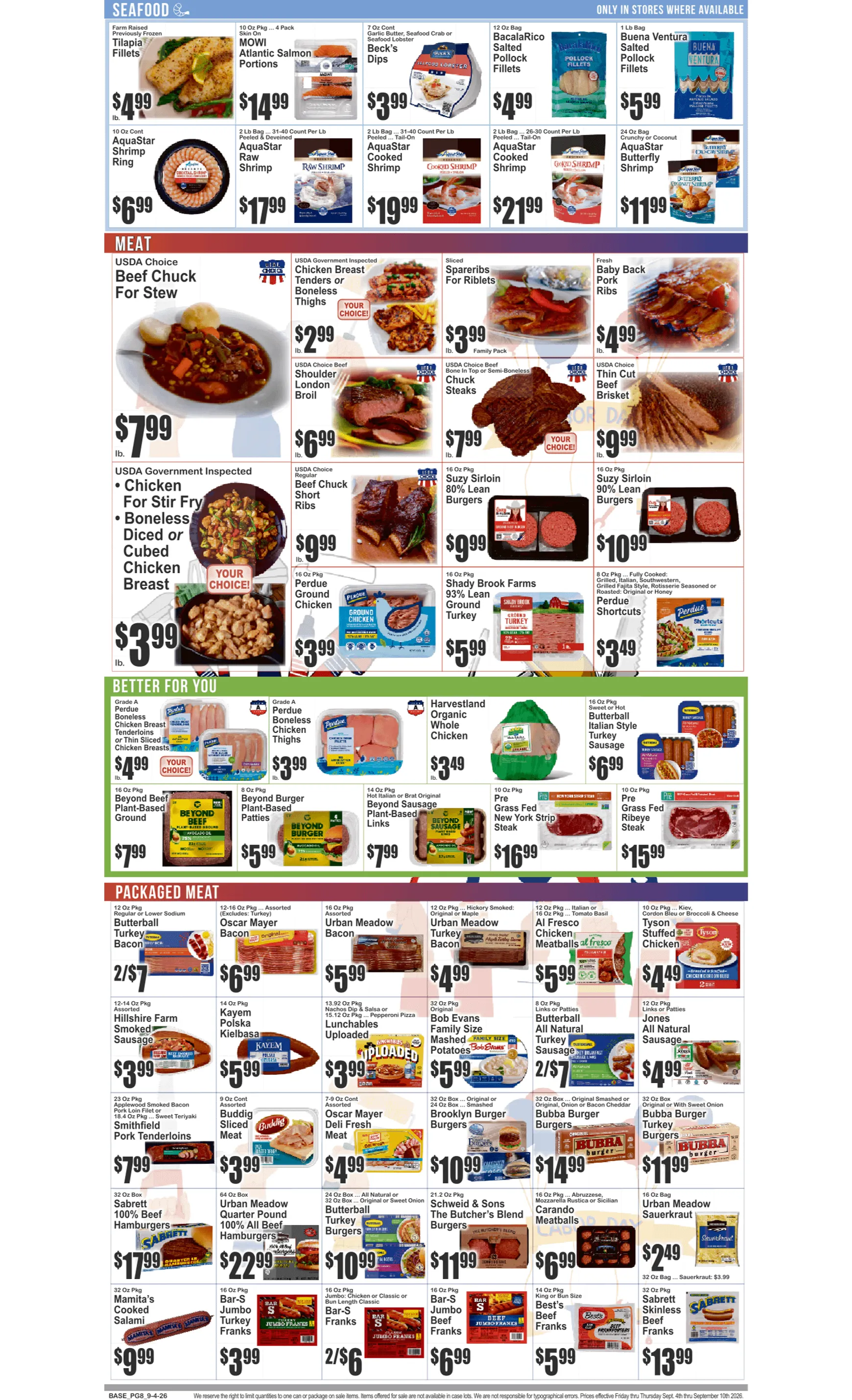 Weekly promotion Current Key Food - Food Dynasty leaflet valid from Friday 09/04/2026 to Thursday 09/10/2026 spanning from September 4 to September 10 2026 - Page 9 for Catalogue 365