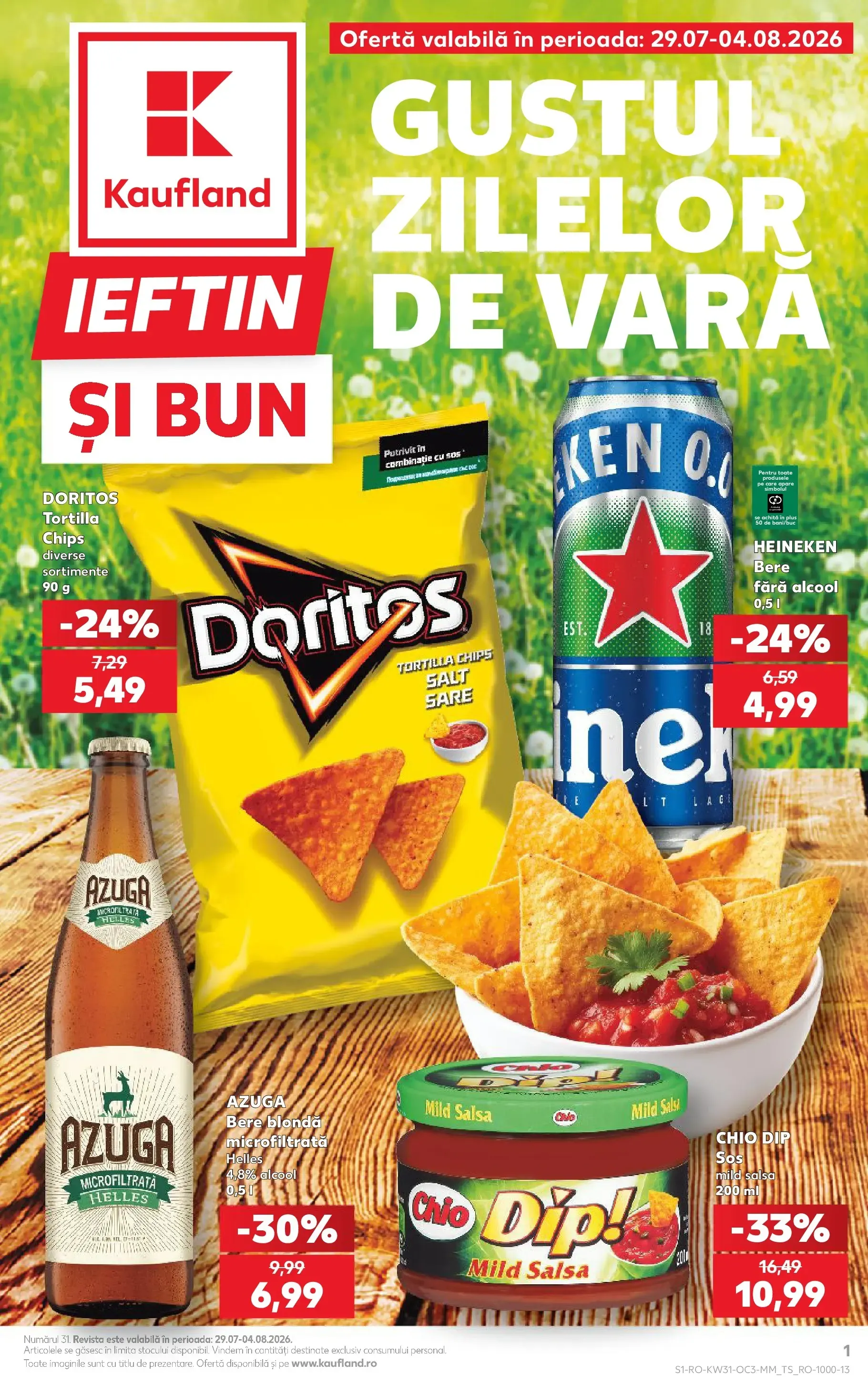 Catalog Kaufland Catalog Tematic 29.07.2026 - Revista si Oferta de la 29 iulie până la 4 august 2026 - Revista Pagina 1