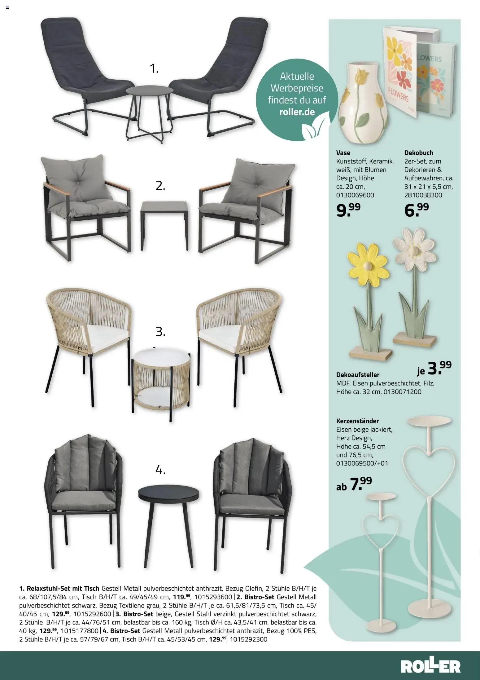 Roller Gartenliebe: Neue Looks für deinen Sommer von 23. Februar bis 26. September 2026 - Prospekt seite 25