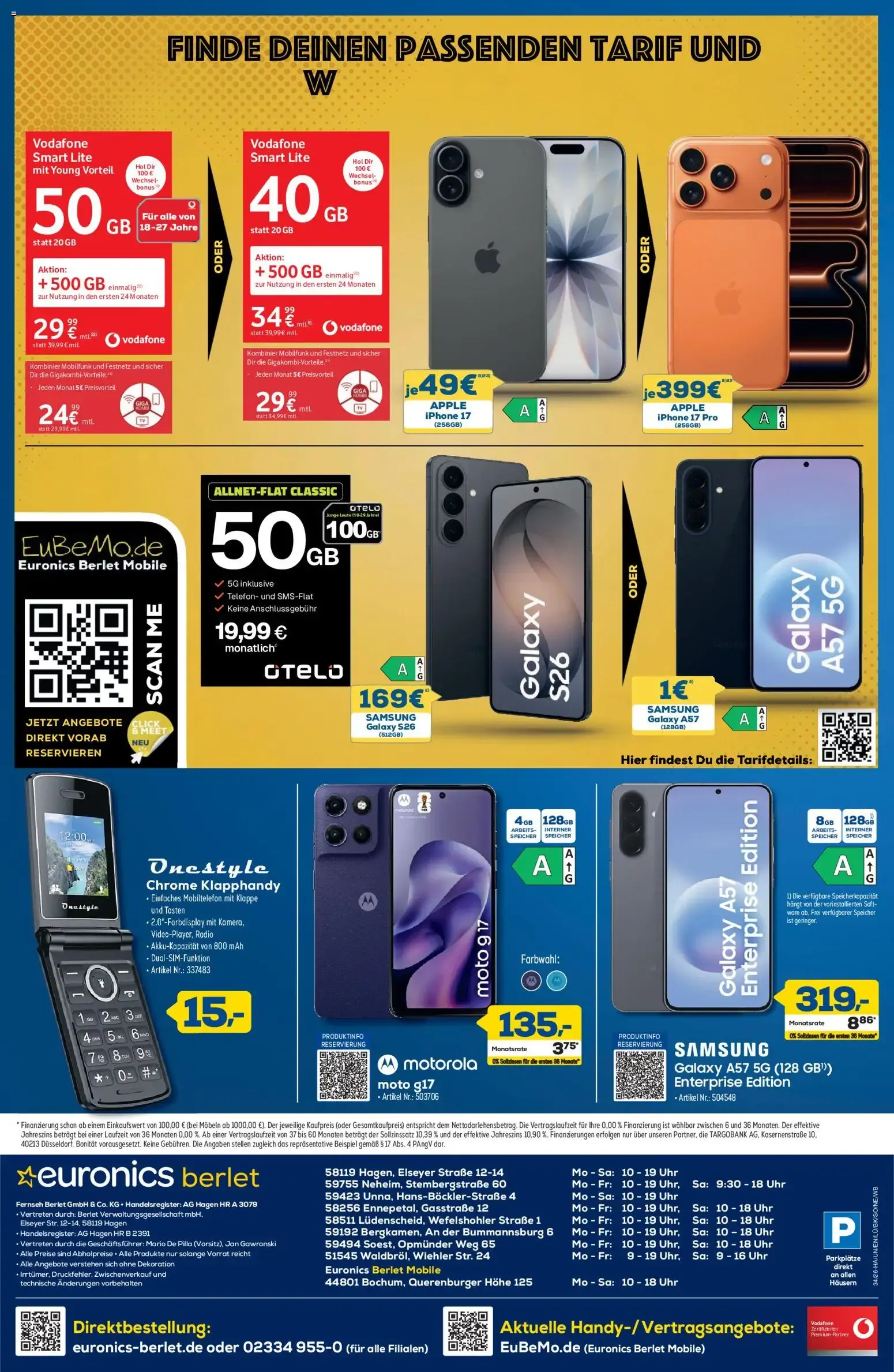 Euronics Berlet - Jeder Sommer hat seine Hits von 13. August bis 19. August 2026 - Prospekt seite 9