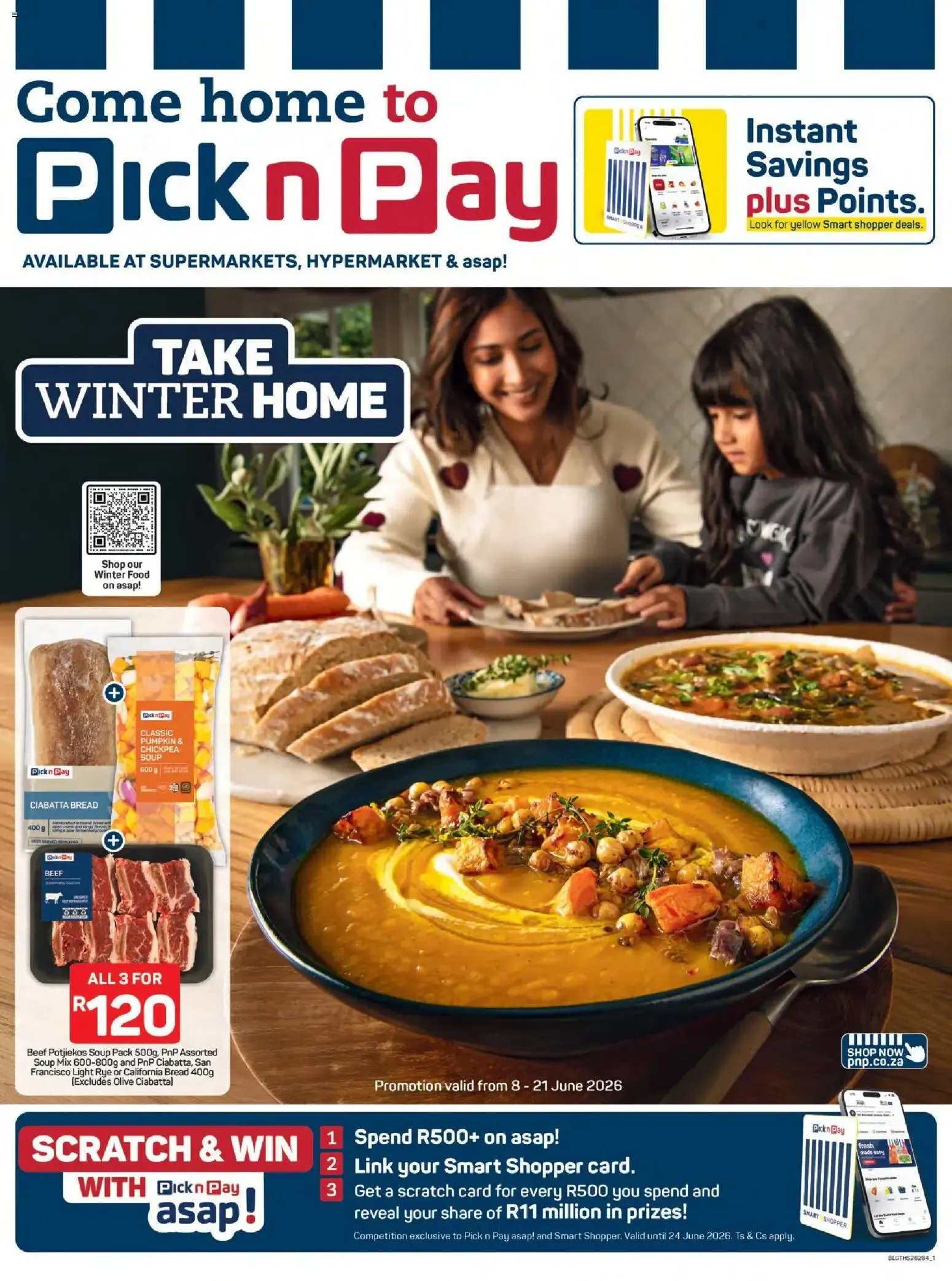 Pick n Pay Inland Provinces - Winter Feasting Specials (08/06/2026 - 21/06/2026) Online