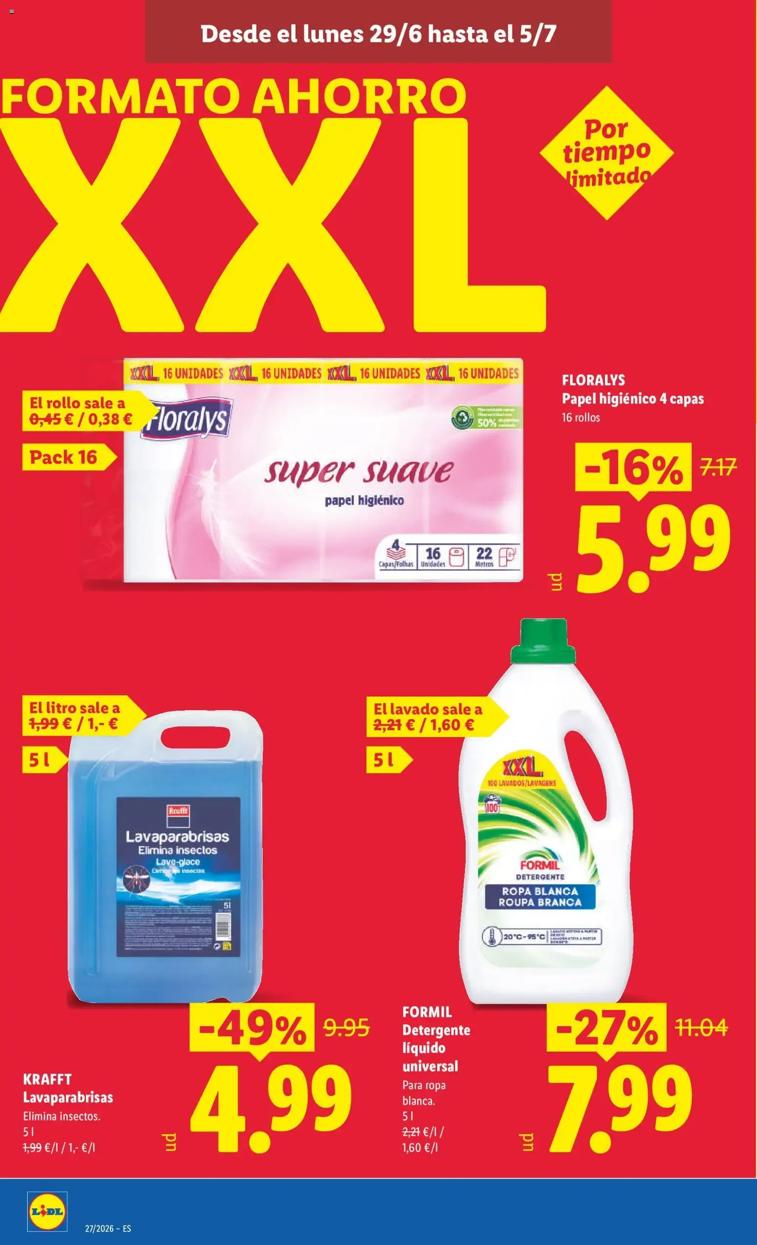 Catálogo de Con Lidl Plus acumula puntos y llévate premios extra 1 de julio al 5 de julio 2026 - Página 22