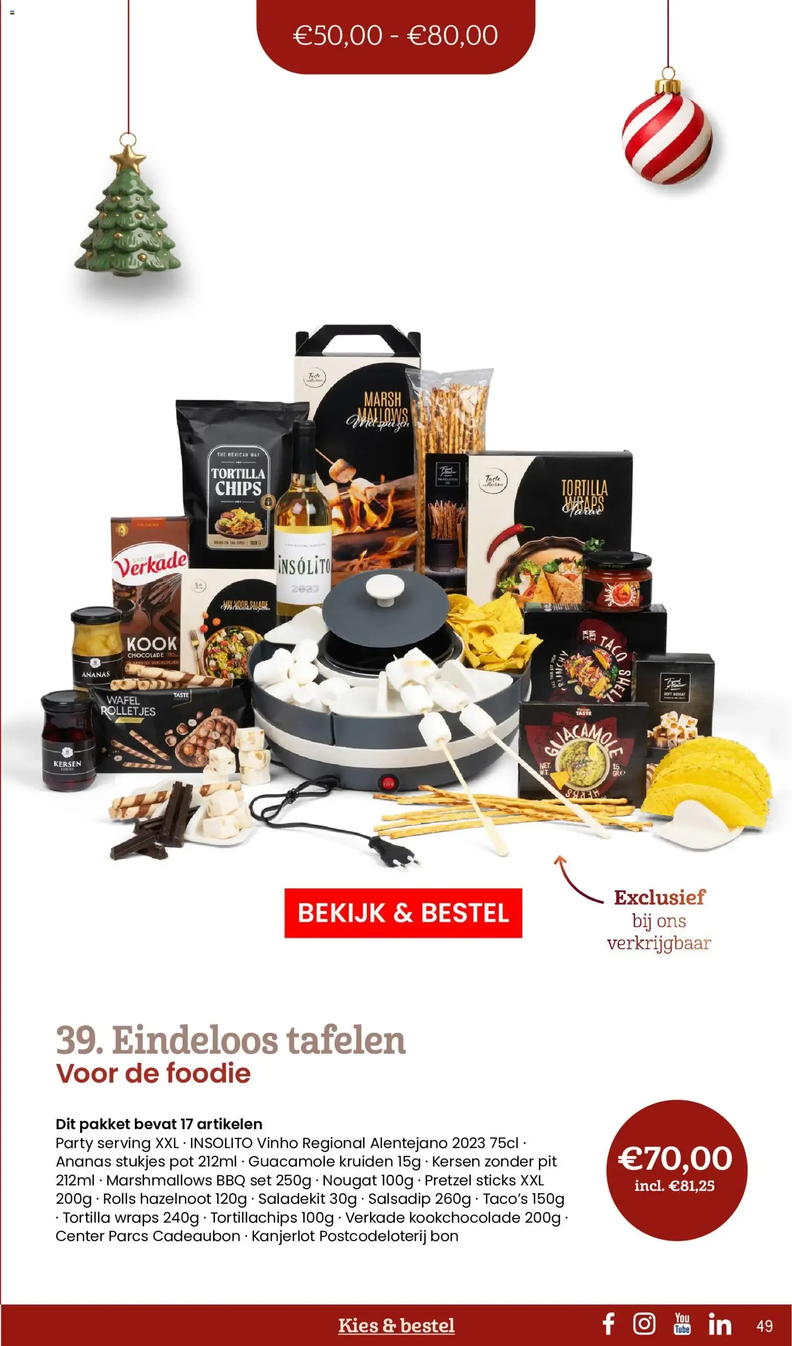 Kerstassortiment 2026 van 20 oktober tot 31 december 2026 - Folder pagina 49