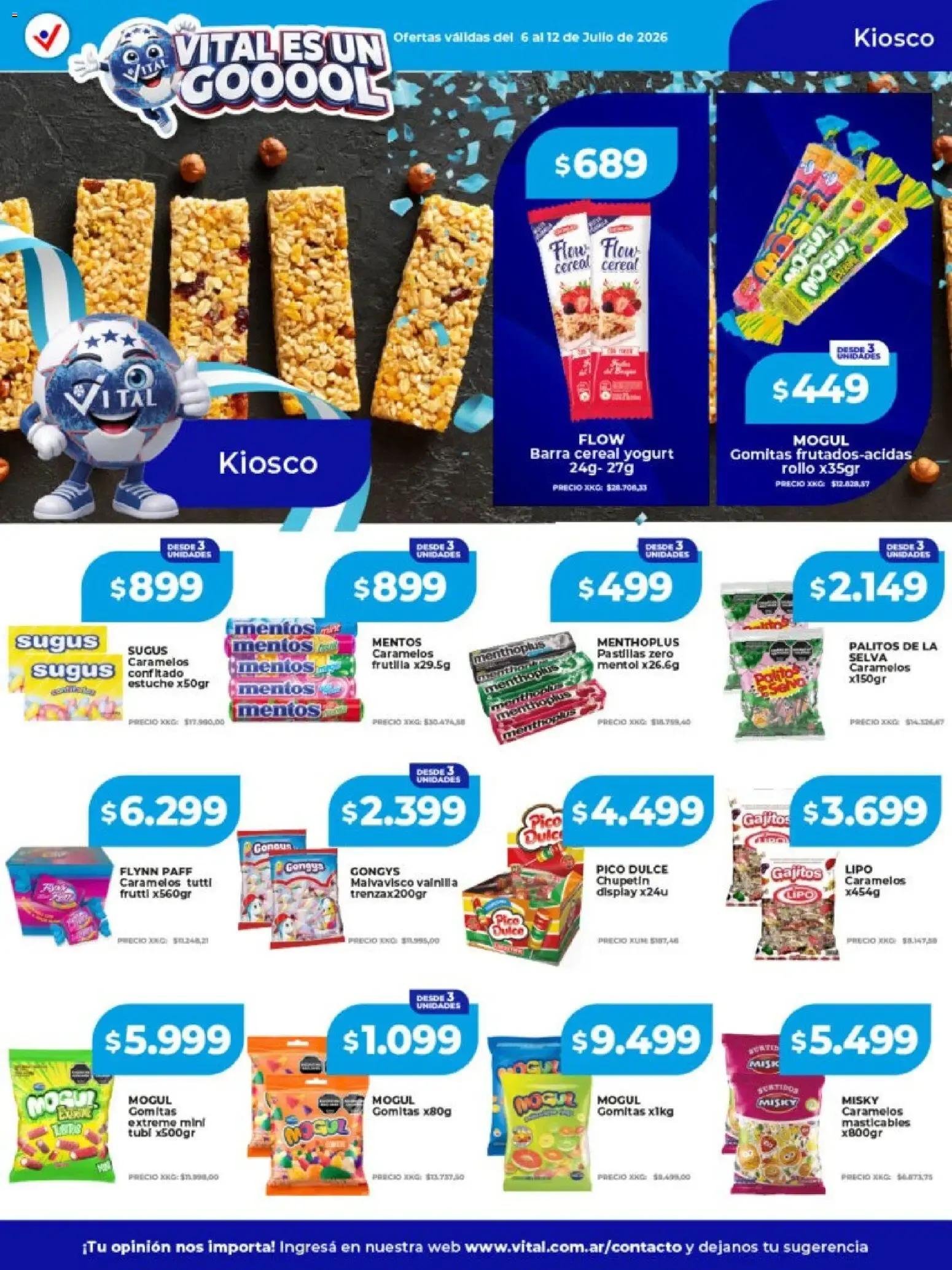 Ofertas de Vital Supermayorista - Ofertas de la Semana 6 de julio al 12 de julio 2026 - Página 17 del catálogo
