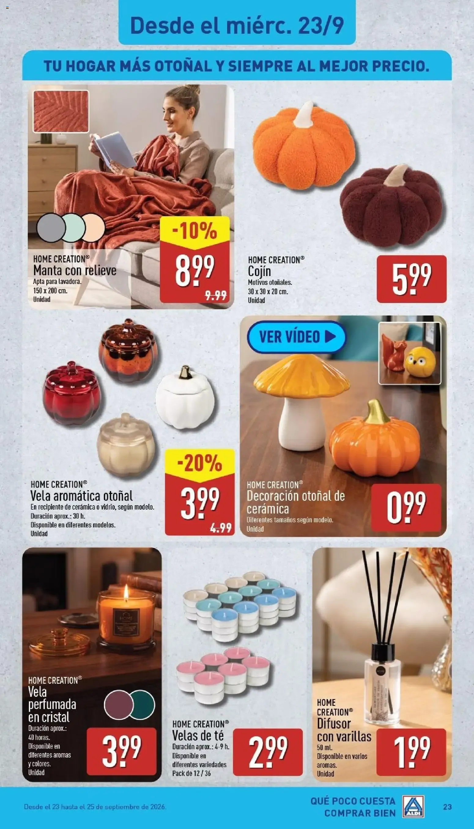 Catálogo de Aldi folleto Canarias del 21/09/2026 | Catálogo 21 de septiembre al 27 de septiembre 2026 - Página 23