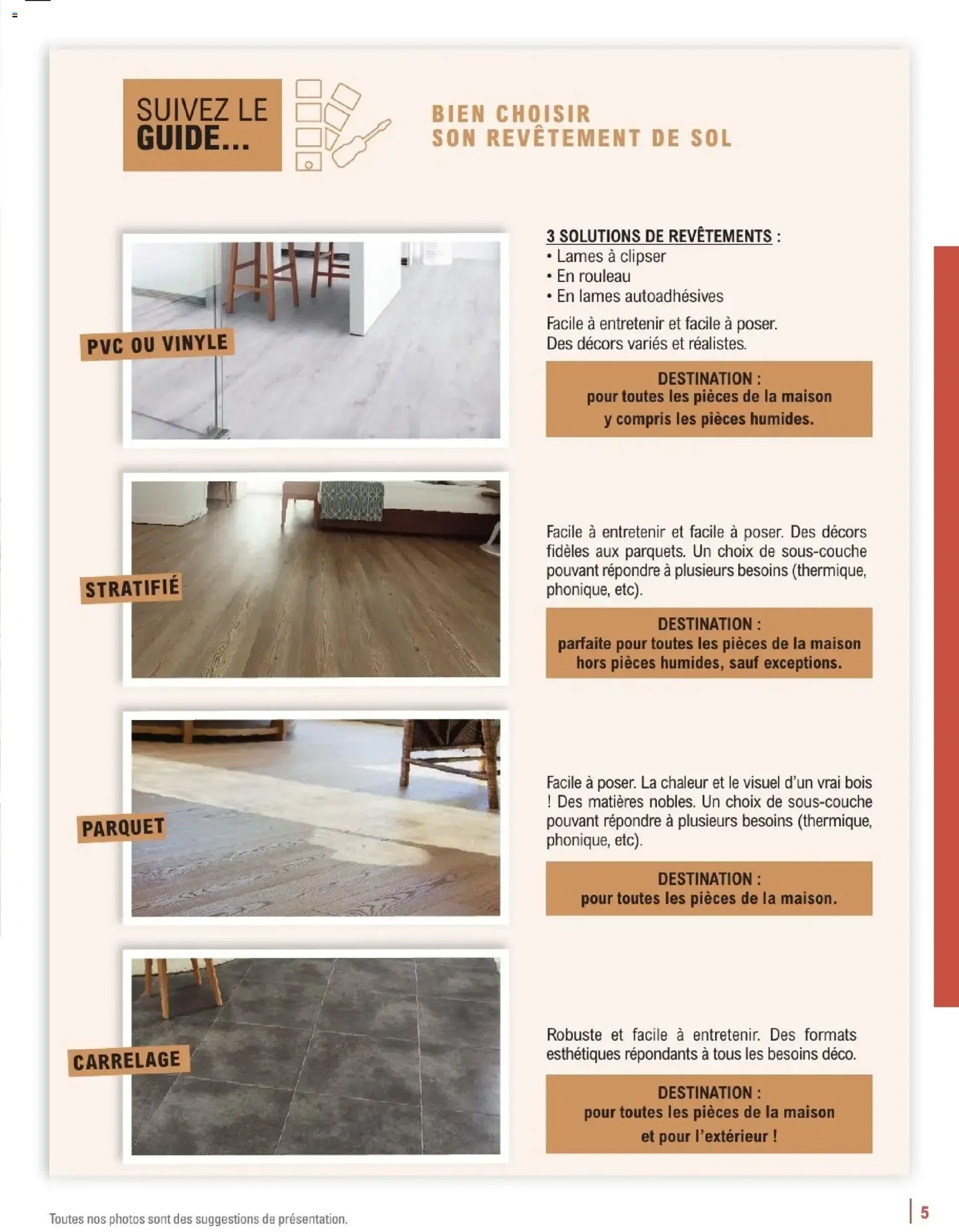 Brico E.Leclerc - Guide aménagement intérieur à partir du 06/01/2026 - promo en ligne du 6 janvier au 7 février 2026 - Catalogue page 5