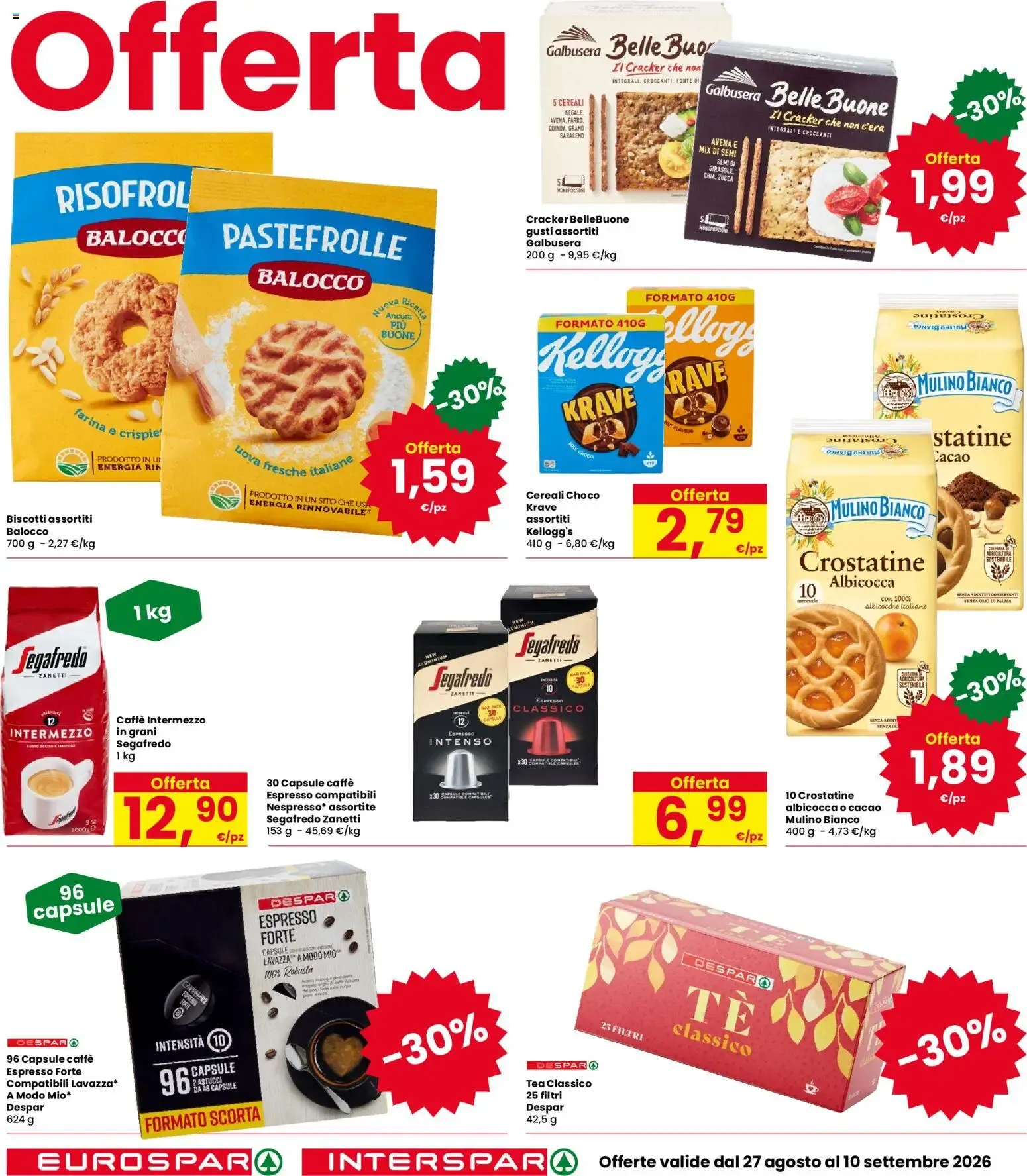 Nuovo Interspar volantino Carpi dal 27/08/2026 > offerte anteprima 🛍️ da 27 agosto a 10 settembre di 2026 - Pagina del volantino 18