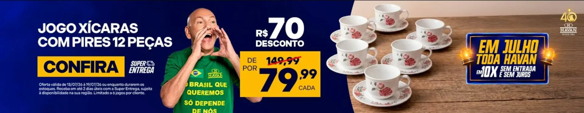 Encarte de Catálogo Lojas Havan 13 de julho até 19 de julho 2026 - Pagina 2