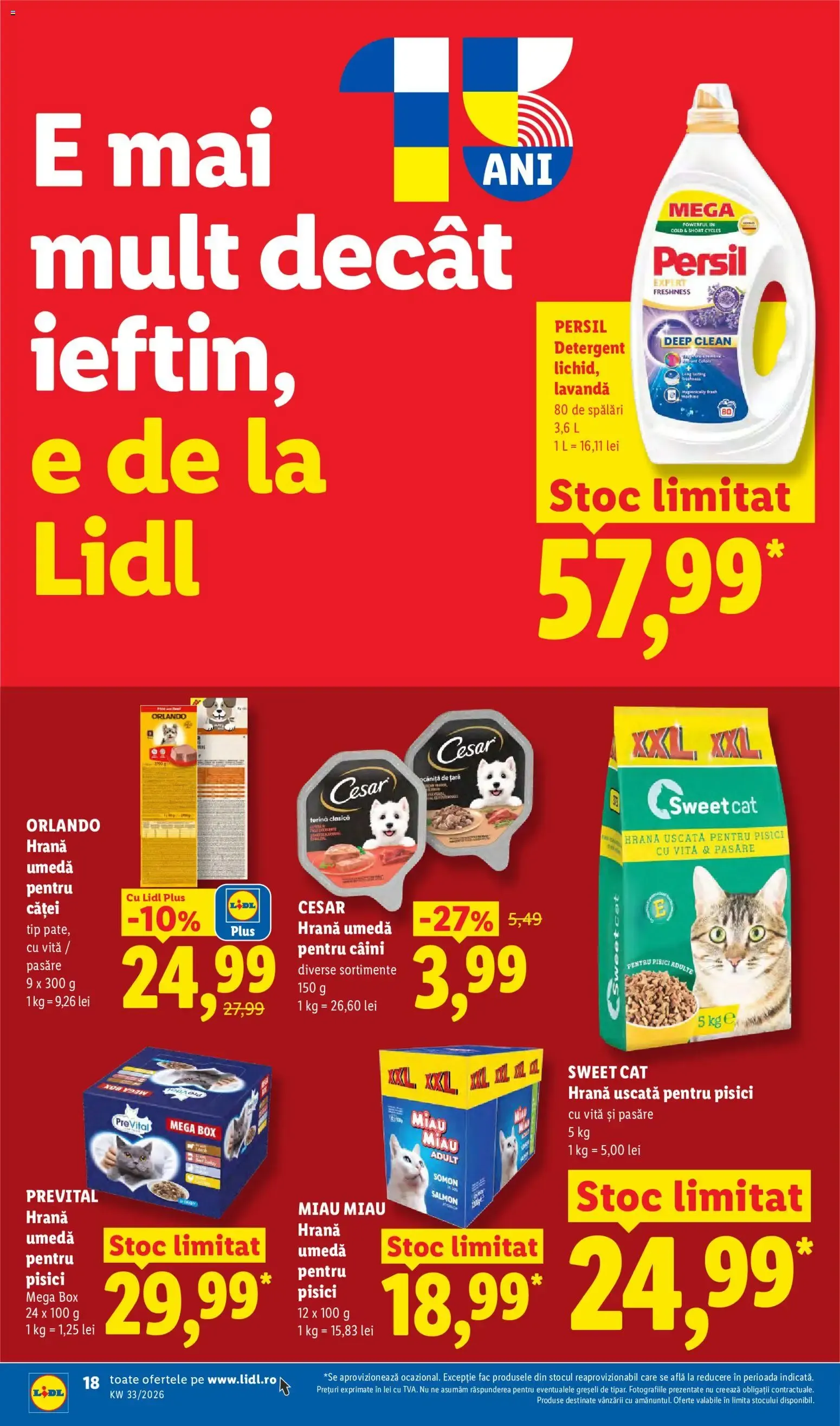 Catalog Catalog LIDL 10.08.2026 - Oferta și Revista online de la 10 august până la 16 august 2026 - Revista Pagina 18